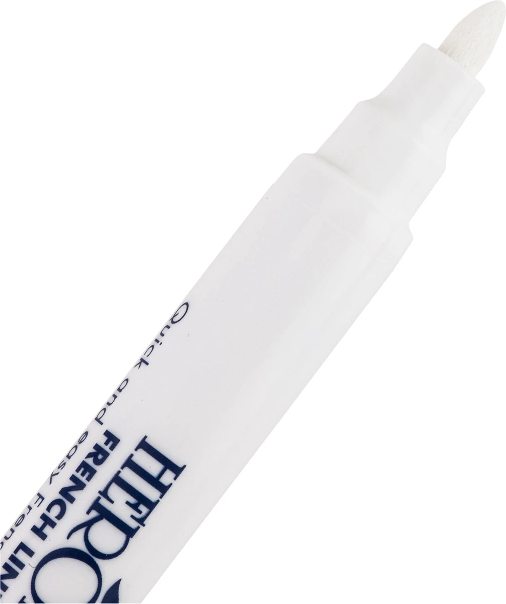 Herome French Liner - Manicurestift - Creëer Witte Nagelranden In Een Handomdraai - 5ml. - Afbeelding 5