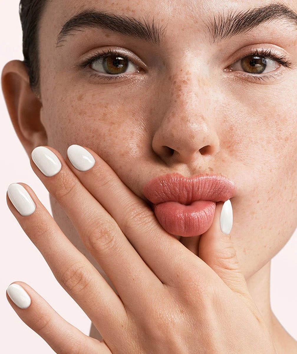 Pink Gellac - Coco White - Gellak - Vegan - Wit - Creamy Finish - 15 Ml - Afbeelding 2