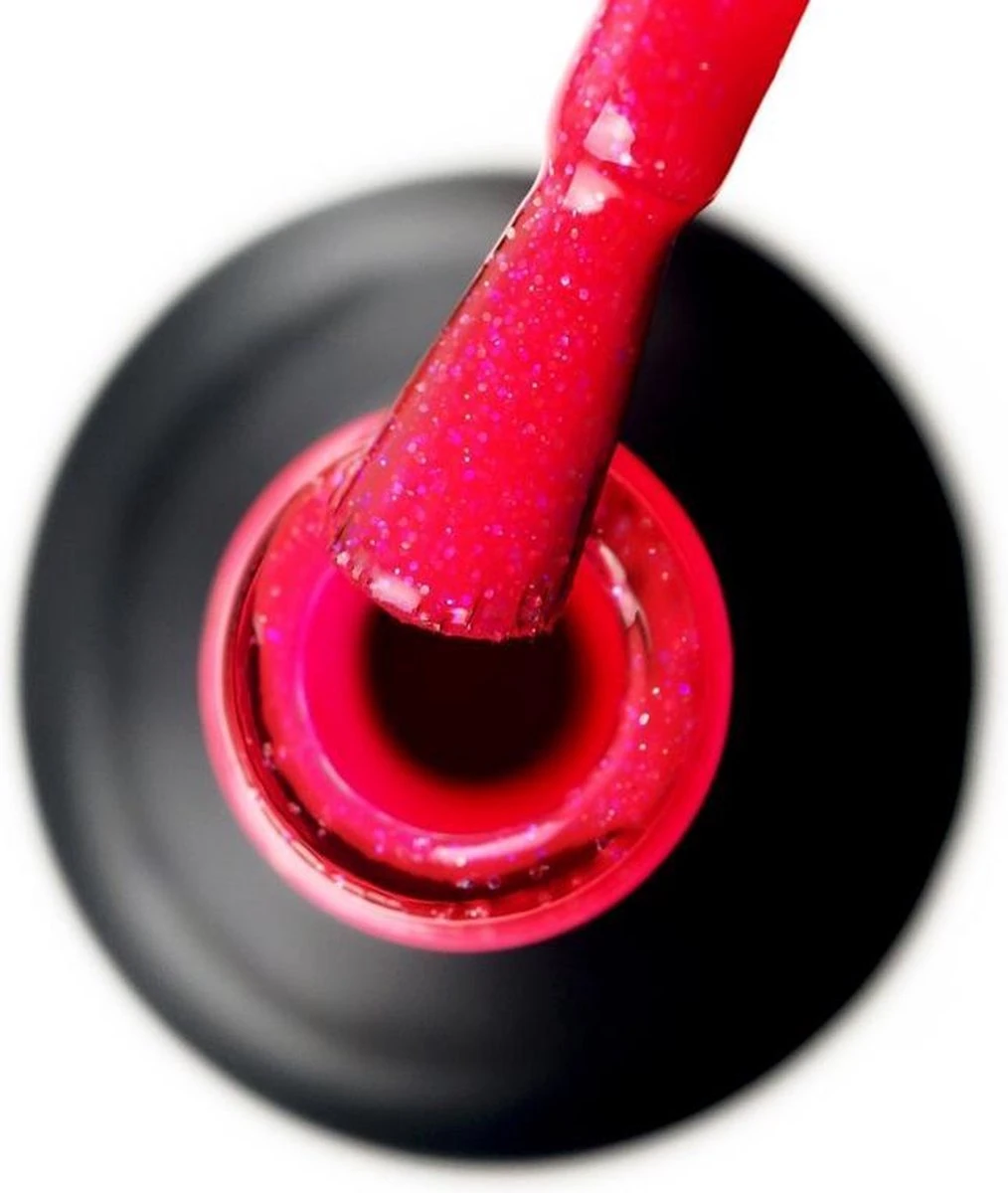 Pink Gellac - Paradise Pink - Gellak - Vegan - Roze - Glanzend - 15ml - Afbeelding 5