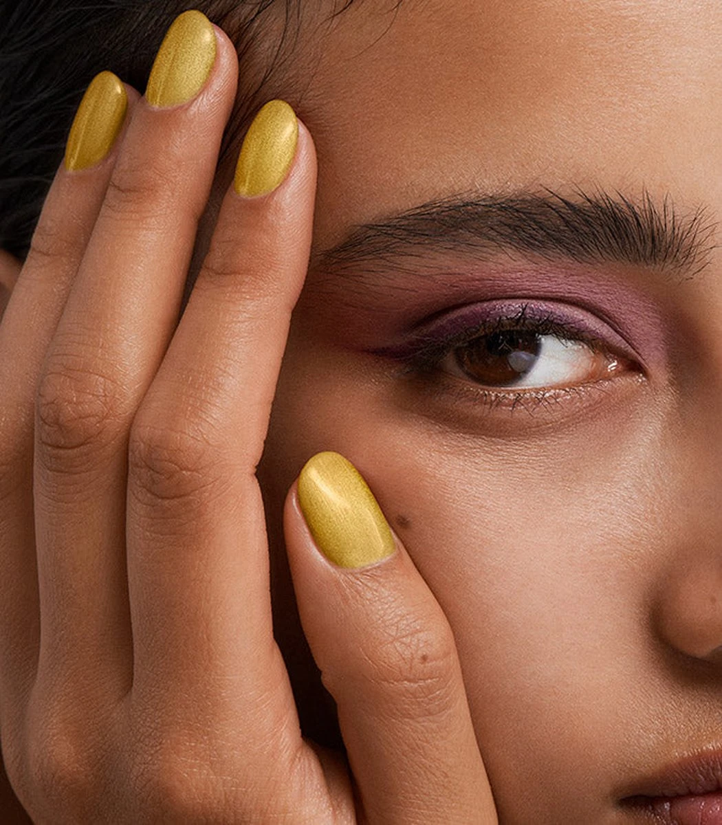 Pink Gellac - Crushed Gold - Gellak - Vegan - Goud - Glanzend - 15ml - Afbeelding 2