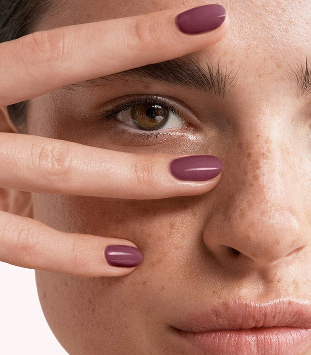 Pink Gellac - Creamy Mauve - Gellak - Vegan - Paars - Creamy Finish - 15 Ml - Afbeelding 2