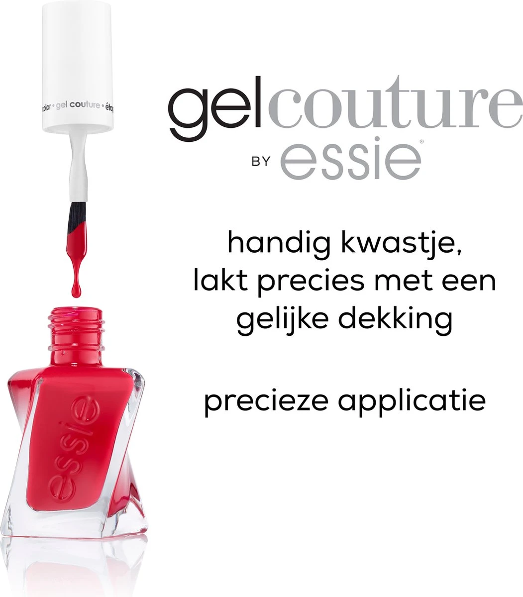 Essie - Gel Couture™ - 150 Haute To Trot - Roze - Langhoudende Nagellak - 13,5 Ml - Afbeelding 3
