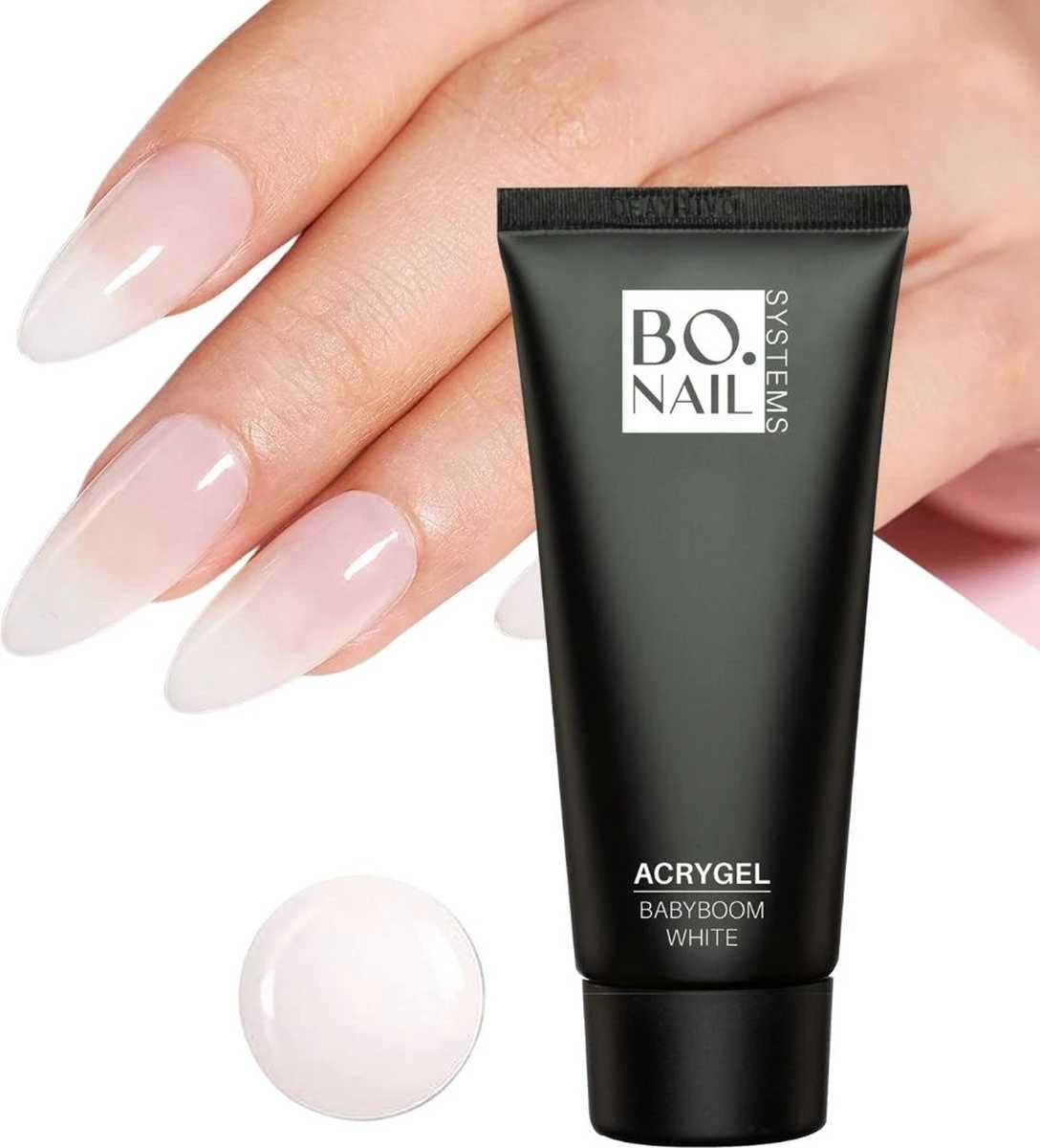 GUAPÀ® Polygel Starterspakket | Acrygel | Poly Gel | Gel Nagels | Professionele Kit | Babyboom Pink | Babyboom White | 2 X 60 Gram Polige - Afbeelding 8