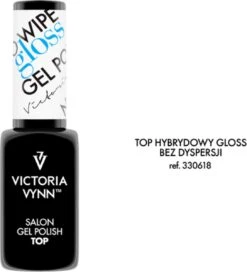 Victoria Vynn™ Gellak Topcoat No Wipe GLOSS 8 Ml. - Topcoat Zonder Plaklaag - De Must Have Voor Iedere Professional