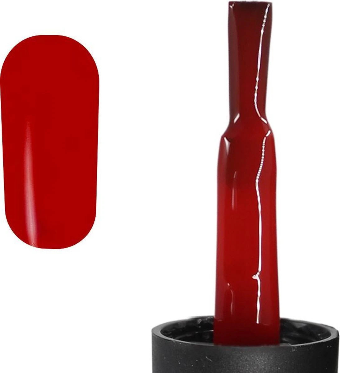 Merkloos #SASSYREDSERIE - Influence Gellac - Rode Gellak - Gellak Rood UV - UV Gellak - Gel Nagellak - Basecoat - Topcoat - Topcoatmat - No Wipe - Startersset - Kado Vrouw - Valentijns Cadeau - Kado Voor Haar - 4 X 10 Ml - Afbeelding 4