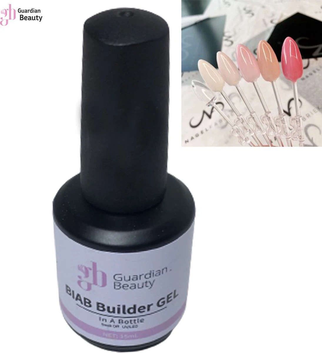 Nagel Gellak - Biab Builder Gel #33 - Absolute Builder Gel - Aphrodite | BIAB Nail Gel 15ml - Afbeelding 4