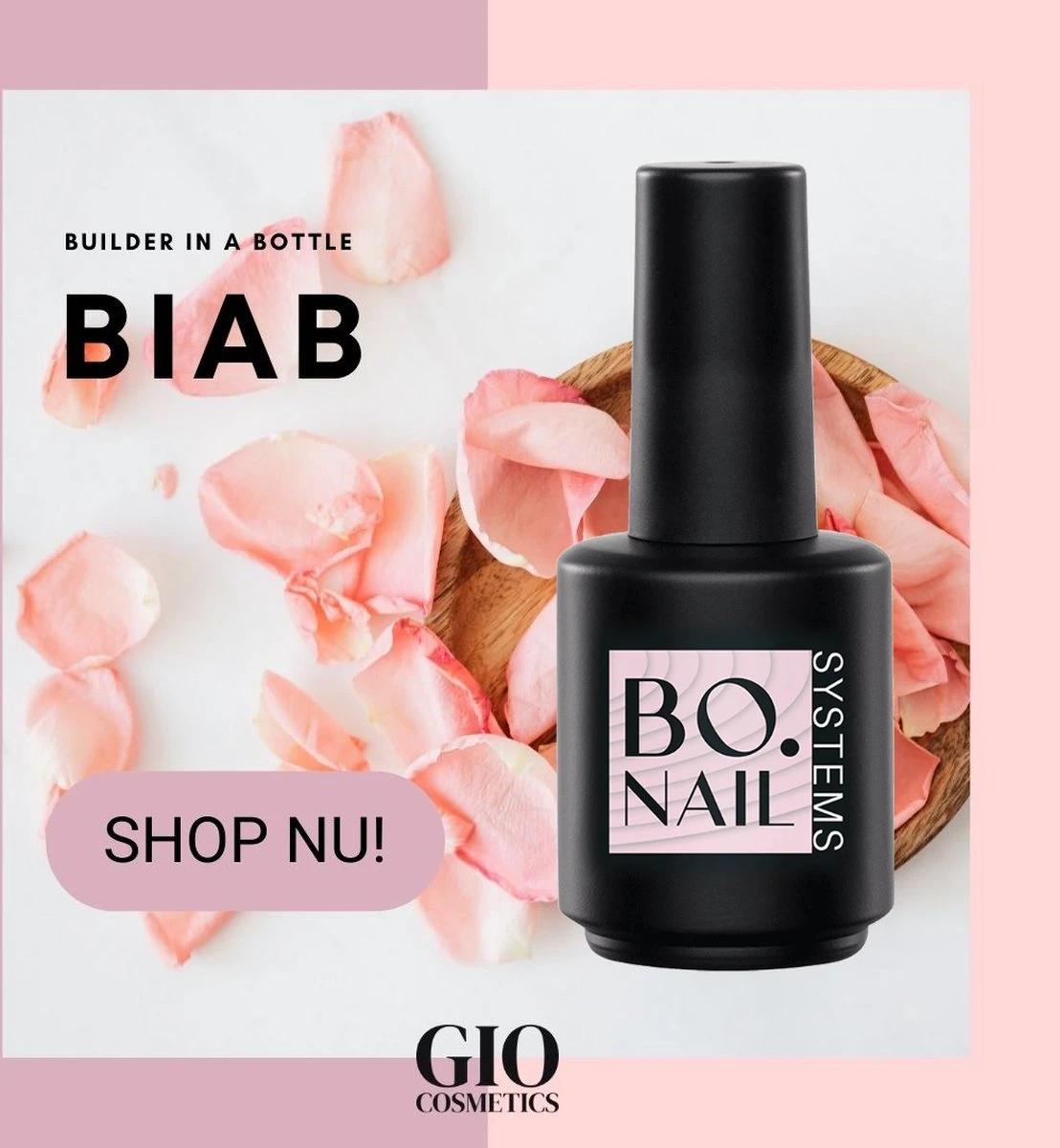 GUAPÀ® BIAB Builder Gel In A Bottle Nagelset | Inclusief Led Lamp Nagels | Gelnagels Starterspakket | Nagellak | Gellak | Builder Gel | 5 X 15 Ml BIAB Met Kleur - Afbeelding 4