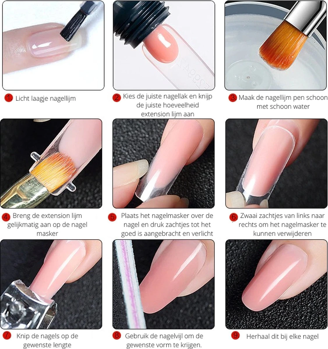 Beatail Gellak Startespakket - Gellak - Gellak Lamp - Nageldroger Met LED - Acryl Nagel - Gellak Set - Gellak Remover - 12 Kleuren Polygel - Afbeelding 4