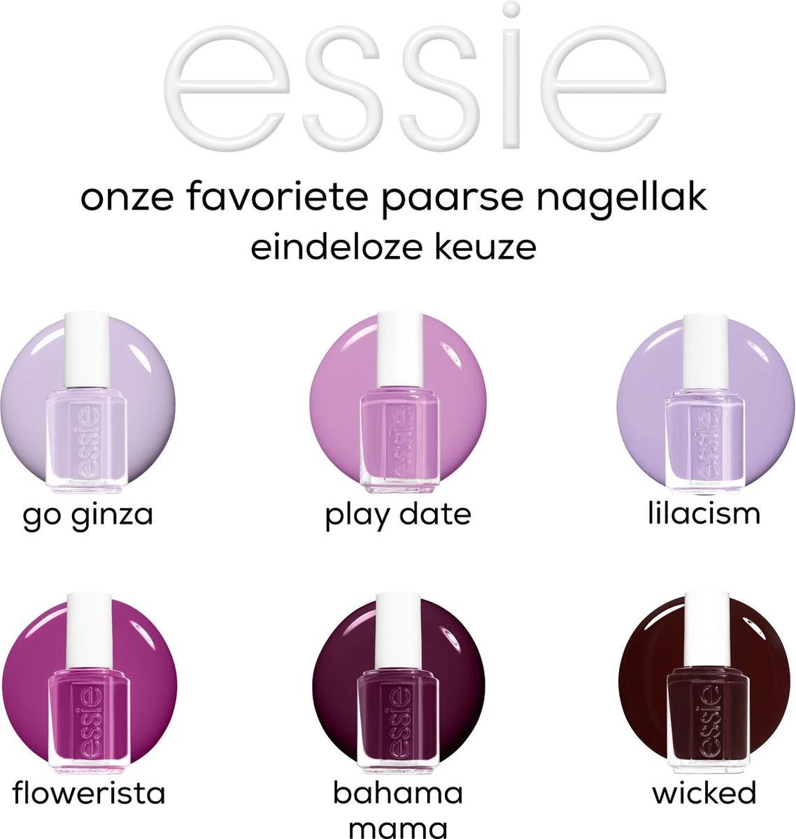 Essie Sole Mate 45 - Paars - Nagellak - Afbeelding 6