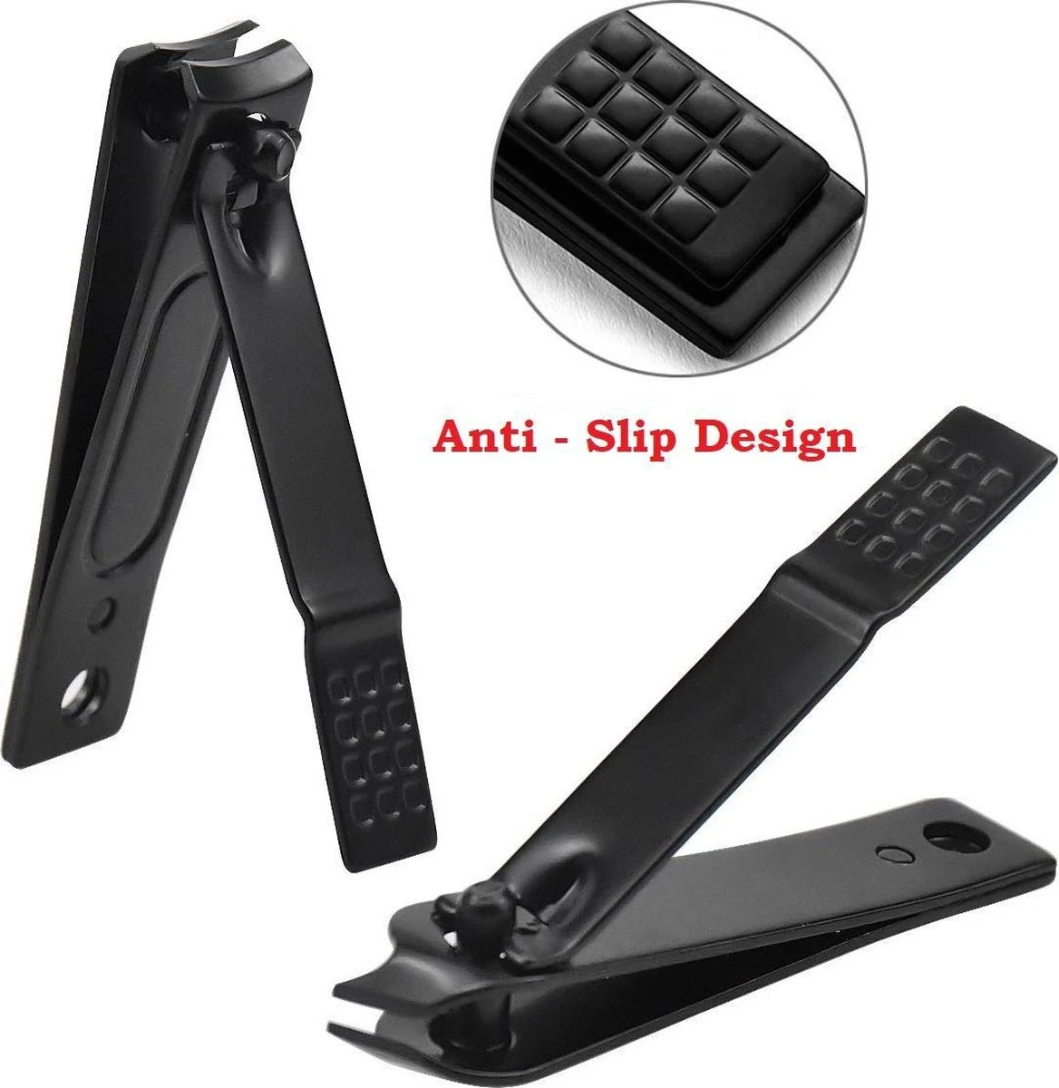 XYZ Goods - Manicure En Pedicure Set - 7 Delige-set Inclusief Nagelknipper In Nette Lederen Opberg Etui - Afbeelding 2