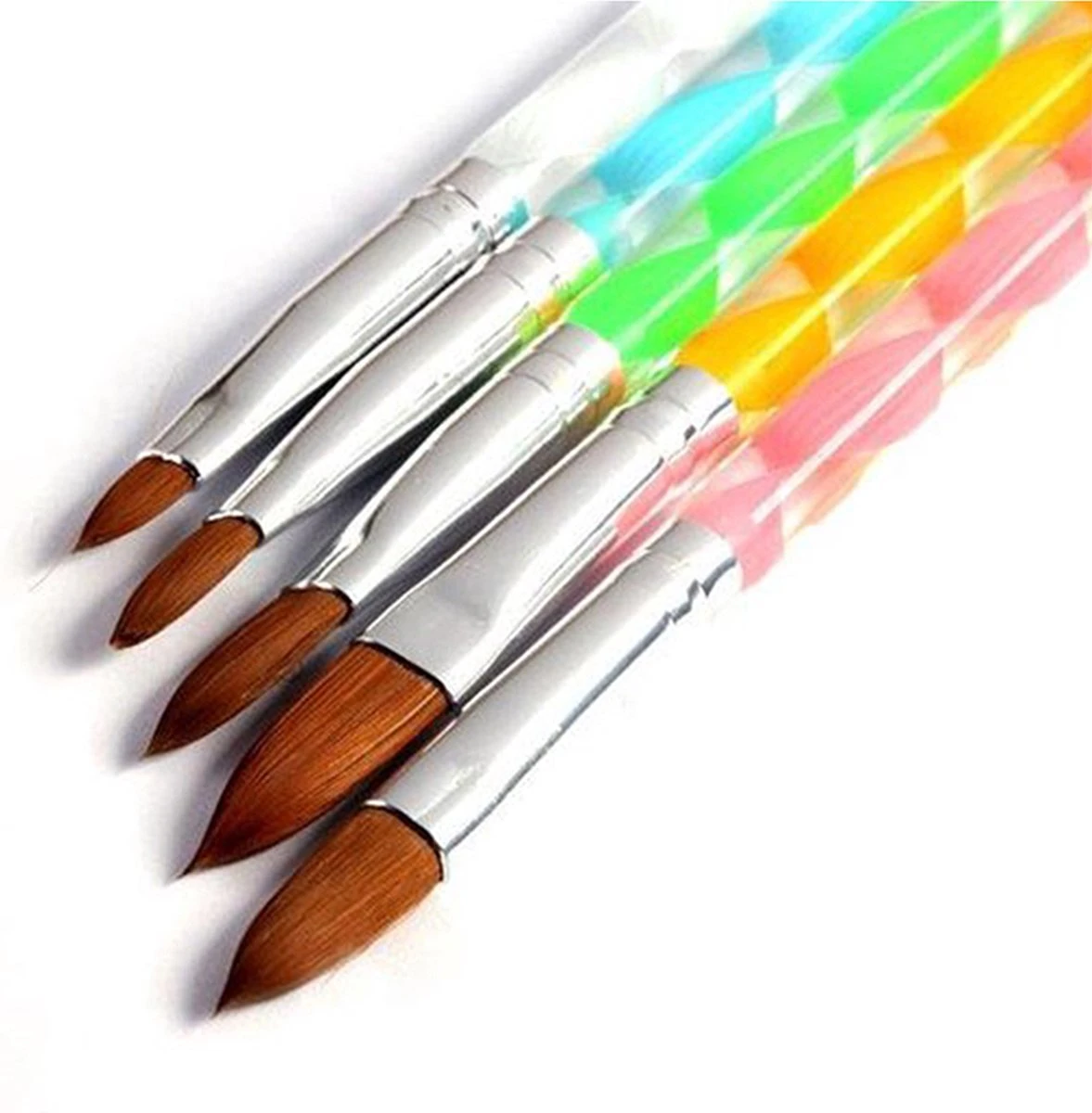 Acrylnagels Set | Nepnagels | Acryl Nagels Kit Starterspakket | Basispakket | Acrylnagels | Nail Art Pakket | 60 Kleuren Acryl Poeders/Glitters | 500 Franse Tips | Acrylic Liquid | Nagel Lijm | Plaknagels | 90 Delig | Nagel Set | Nagelstad - Afbeelding 4