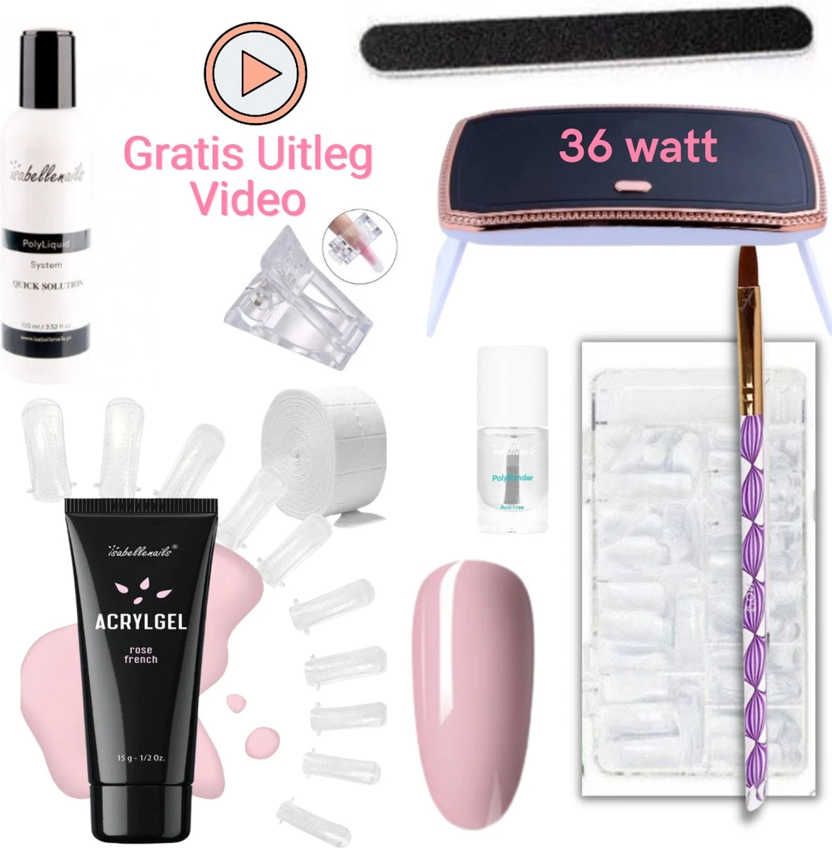 C&S Trade - Polygel Set - Polygel Starterset - Polygel Pakket - Nagelset - Polygel Nagels Starterspakket