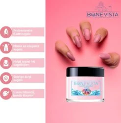 Bone Vista® Acryl Nagels Starterspakket - Wit, Roze & Transparant - Professionele Kunstnagels 13 Bone Vista® Acryl Nagels Starterspakket - Wit, Roze & Transparant - Professionele Kunstnagels -Pink Gellac Shop 1182x1200
