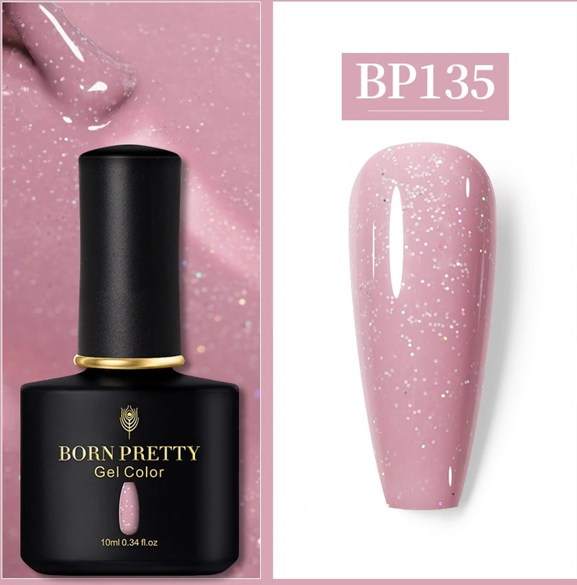 Born Pretty - 6 X 10 Ml - Gellak Set - Gellak Nagellak - Gellak Set Kleuren - Gellak Roze - Gellak Kleuren Set - Gellak Pink - Gellak Jelly Nude - Gellak - Gellak Nude Kleuren - Gellak Naturel - Gellak Nude Pink - Gellak Nude Set - Afbeelding 6