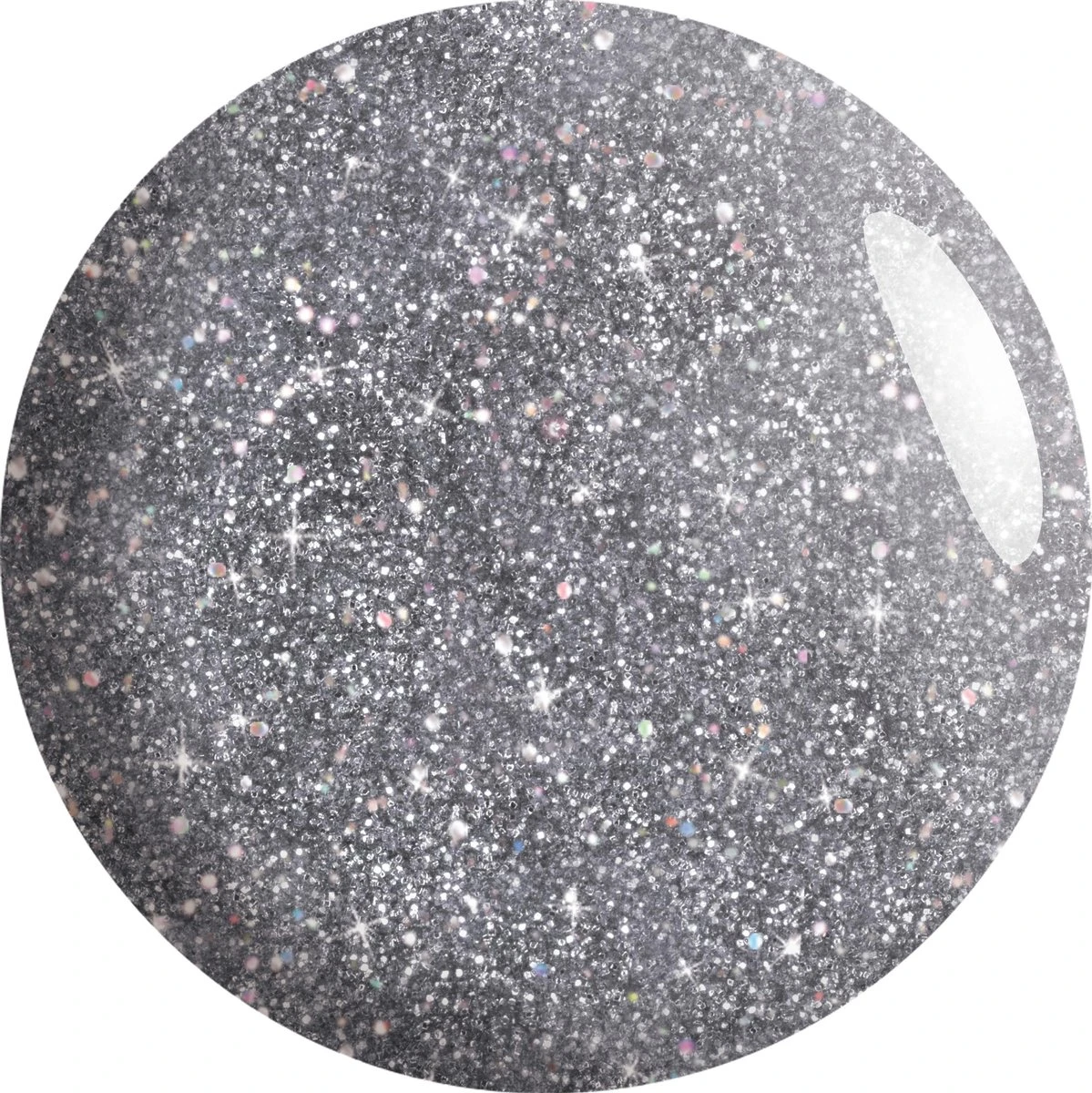 SensatioNail Gel Polish Silver Glitter - Gel Nagellak - Zilver - Afbeelding 7