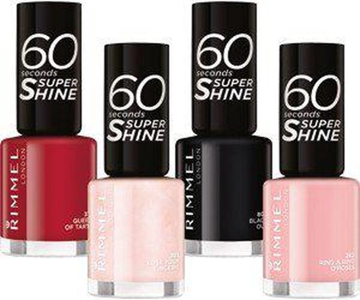 Rimmel London Rimmel 60 Seconds Super Shine Nagellak - 810 Grungy Grey - Afbeelding 3