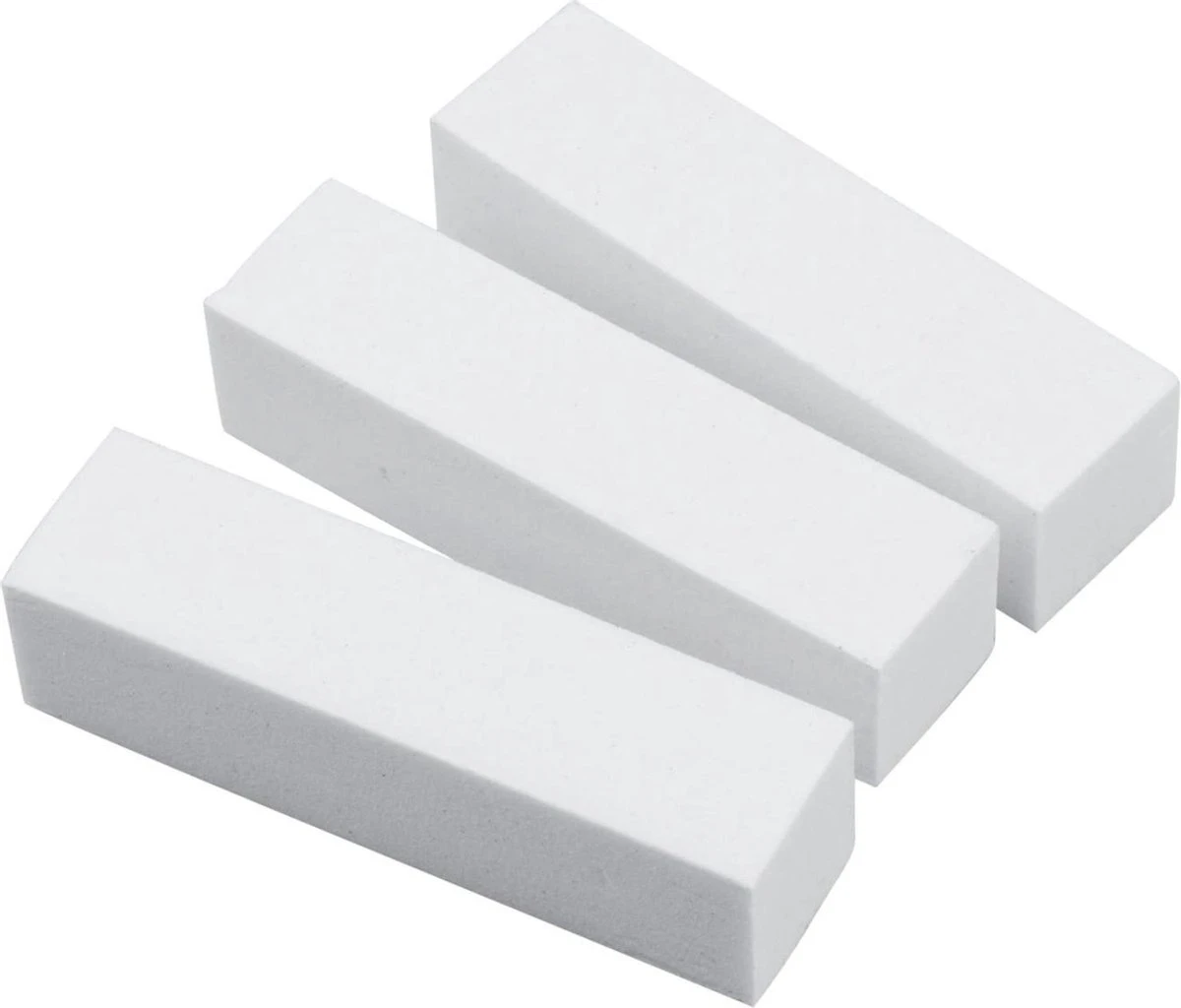 GUAPÀ - Nagelvijl / Blokvijl Wit - Nagel Voorbereiding & Polijsten - High Quality - 3 Stuks