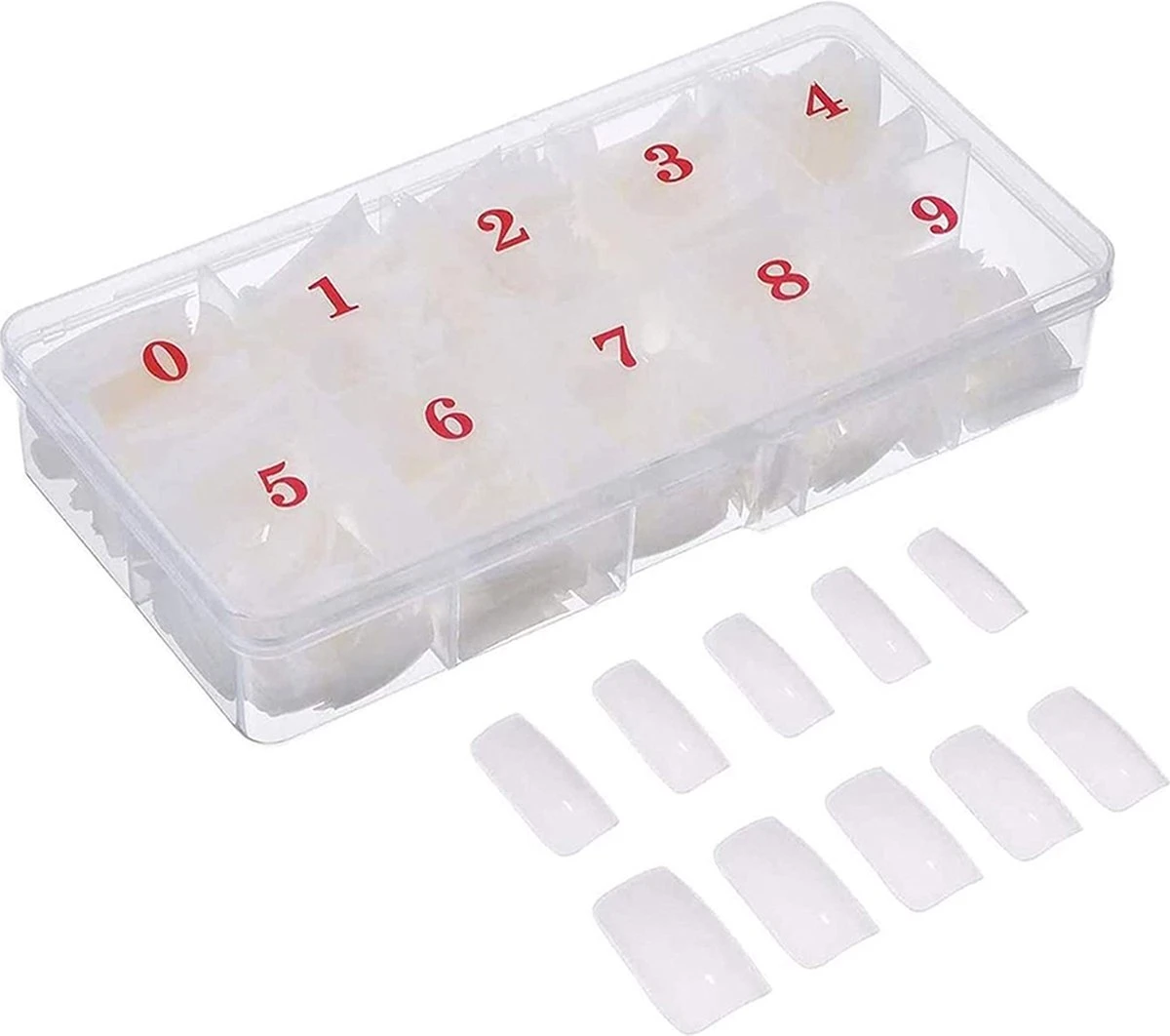 Acrylnagels Set | Nepnagels | Acryl Nagels Kit Starterspakket | Basispakket | Acrylnagels | Nail Art Pakket | 60 Kleuren Acryl Poeders/Glitters | 500 Franse Tips | Acrylic Liquid | Nagel Lijm | Plaknagels | 90 Delig | Nagel Set | Nagelstad - Afbeelding 3