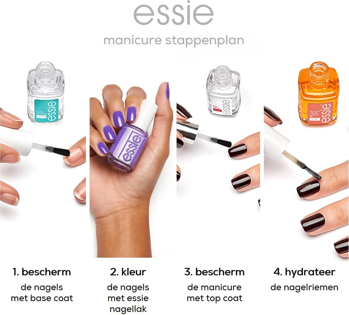 Essie Marshmellow - 3 Wit - Nagellak - Afbeelding 5