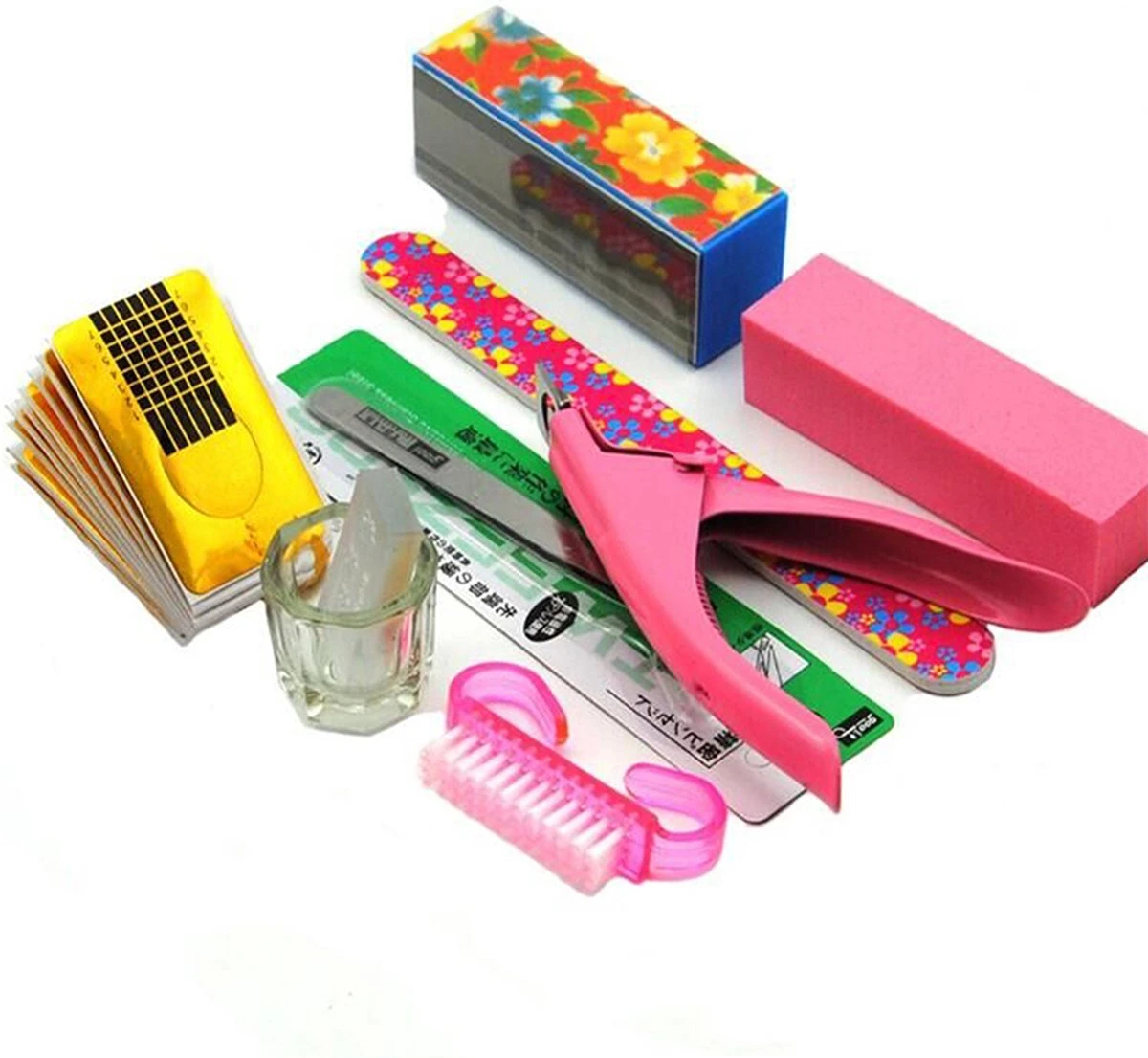 Acrylnagels Set | Nepnagels | Acryl Nagels Kit Starterspakket | Basispakket | Acrylnagels | Nail Art Pakket | 60 Kleuren Acryl Poeders/Glitters | 500 Franse Tips | Acrylic Liquid | Nagel Lijm | Plaknagels | 90 Delig | Nagel Set | Nagelstad - Afbeelding 9