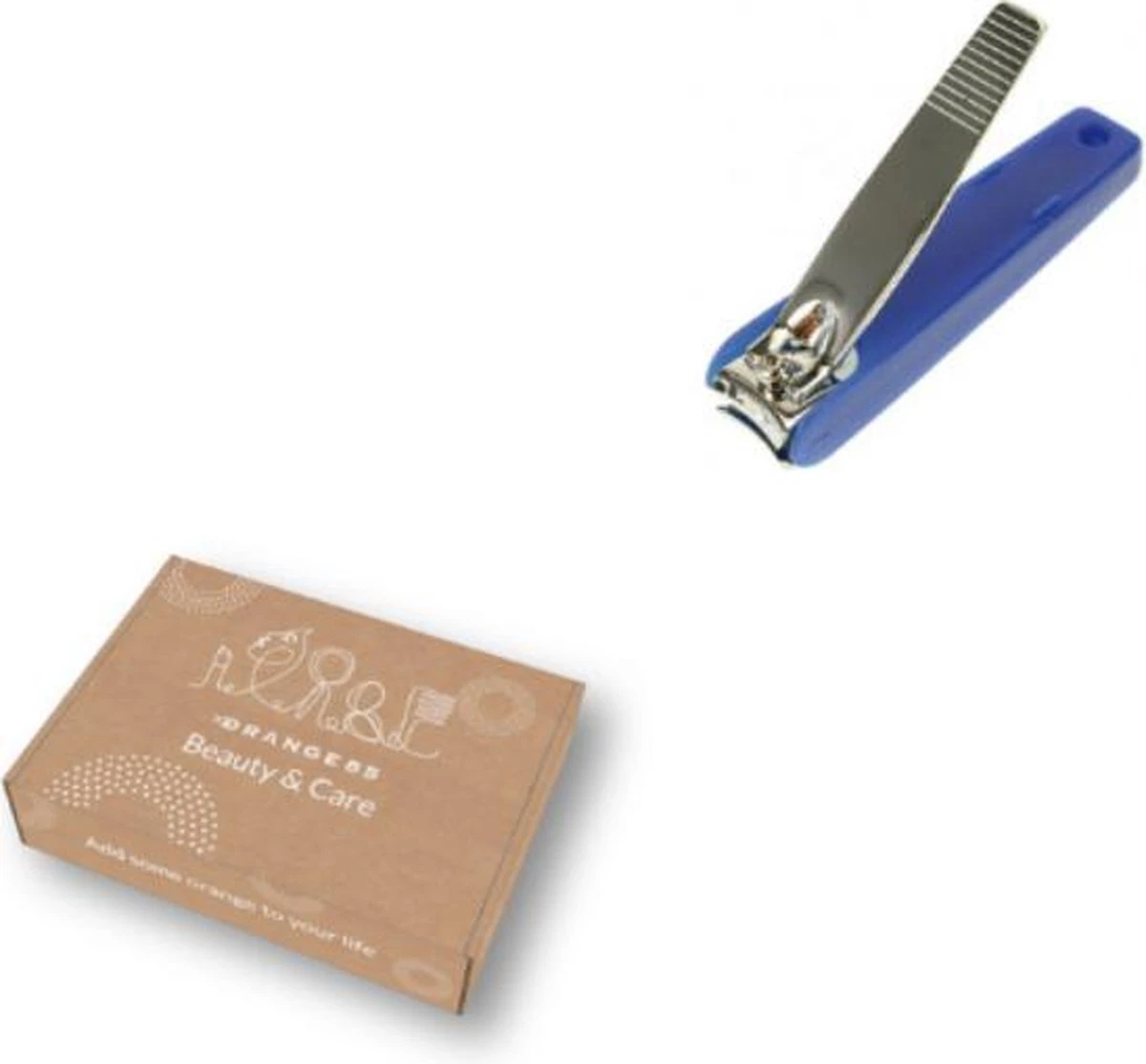 Orange85 Nagelknippers RVS 2 Stuks - Vingers & Tenen - Blauw - Afbeelding 2