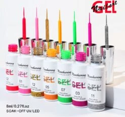 Nail Art Gel - Fine Liner Gel - 12 Stuks - UV/LED Gel - Gellak - Nagel Gellak - UV/LED Lamp - UV/LED Nageldroger - Gelnagels - Nepnagels - Acrylnagels - Tekenpenseel Nagels - Professioneel - Hoge Kwaliteit 21 Nail Art Gel - Fine Liner Gel - 12 Stuks - UV/LED Gel - Gellak - Nagel Gellak - UV/LED Lamp - UV/LED Nageldroger - Gelnagels - Nepnagels - Acrylnagels - Tekenpenseel Nagels - Professioneel - Hoge Kwaliteit -Pink Gellac Shop 1200x1115