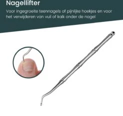7-Delige Pedicure Set - Nagelverzorging - Nagelset Starterset - Ingegroeide Teennagel - Kalknagelproducten - Pedicuresets - RVS 12 7-Delige Pedicure Set - Nagelverzorging - Nagelset Starterset - Ingegroeide Teennagel - Kalknagelproducten - Pedicuresets - RVS -Pink Gellac Shop 1200x1132 5