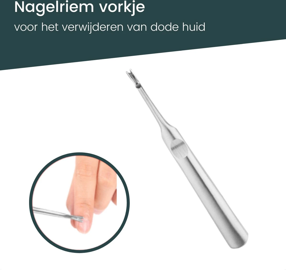 7-Delige Pedicure Set - Nagelverzorging - Nagelset Starterset - Ingegroeide Teennagel - Kalknagelproducten - Pedicuresets - RVS 6 7-Delige Pedicure Set - Nagelverzorging - Nagelset Starterset - Ingegroeide Teennagel - Kalknagelproducten - Pedicuresets - RVS - Afbeelding 4