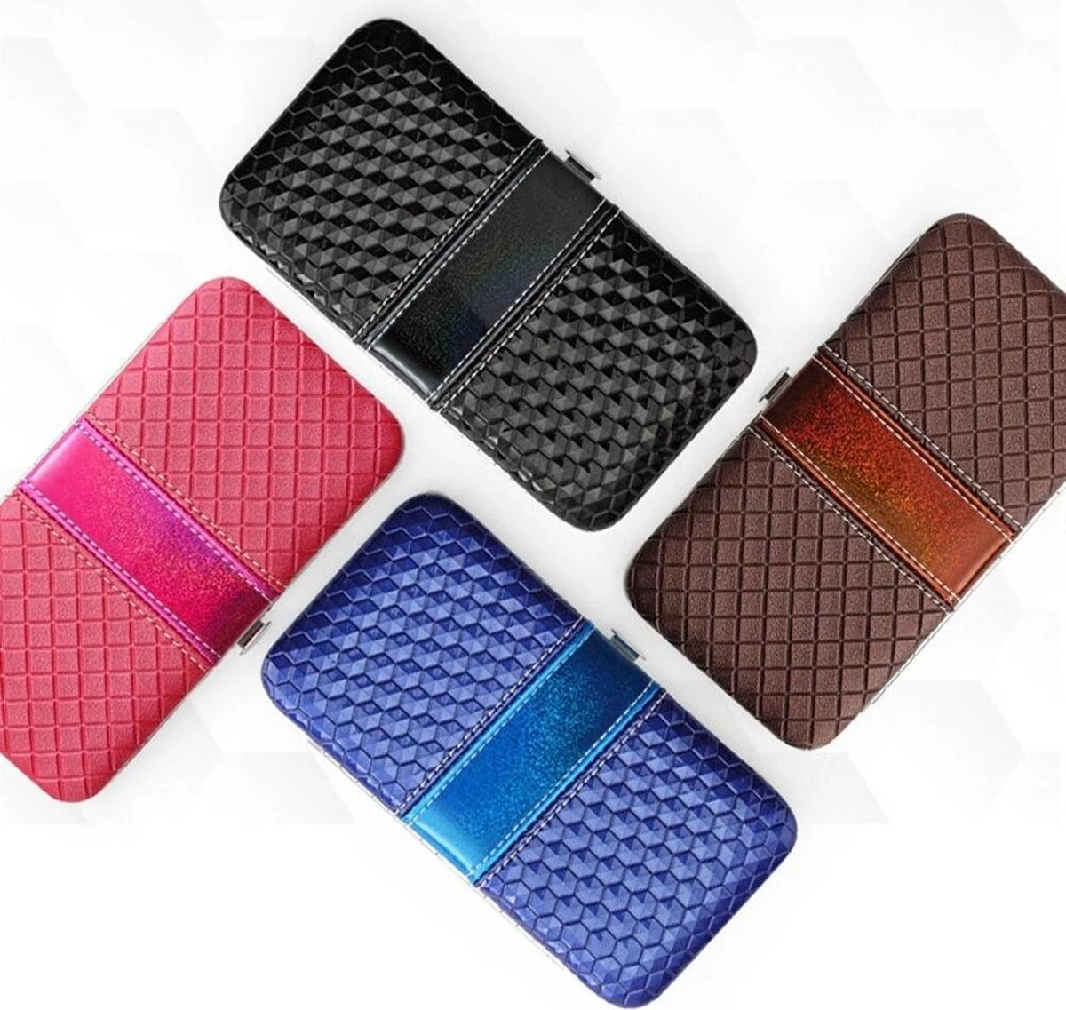 Luxe Manicure En Pedicure Set - Nagelverzorging - Nail Art - 18 Delig - Zwart - Afbeelding 6