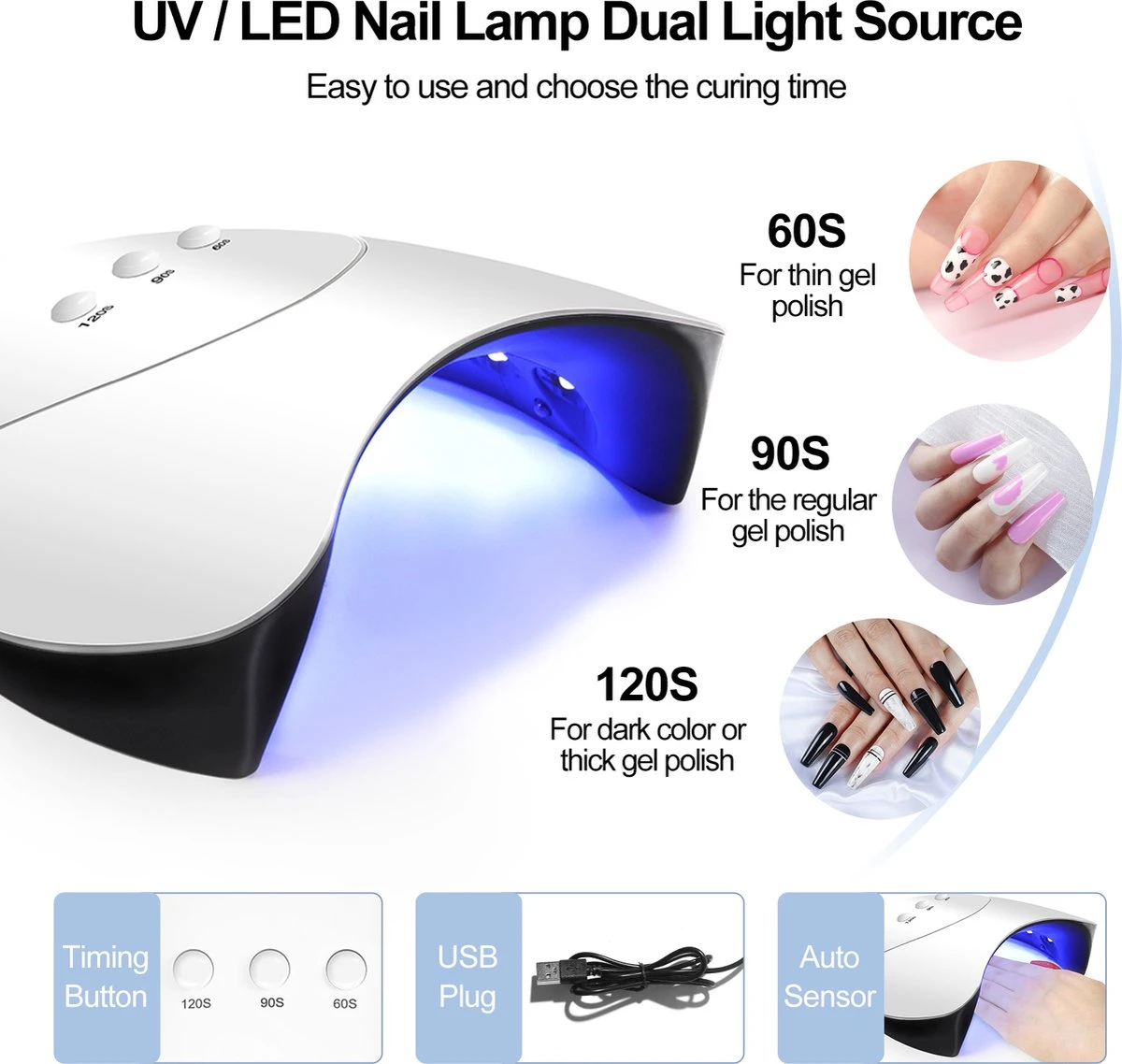 Royala Gellak D5pl Starterspakket + Inclusief UV Lamp + Met 13 Verschillende Gellak Kleuren - Ballerina Tips - Gellak Lamp – Nail Wipes - Cleanser - Nail Art - Gellac Set - Alle Benodigdheden In Eén - Uitgebreid 75-Delig Pakket - Afbeelding 6
