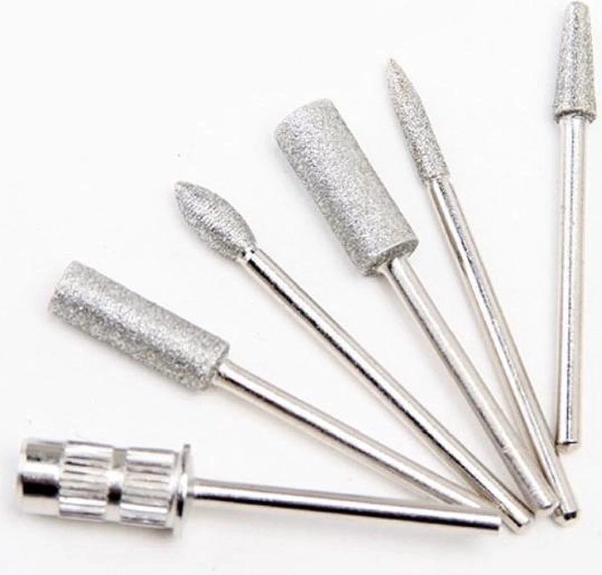 Merkloos Electrische Nagelvijl - Vijl Met Freesjes En Rolletjes - Roze- - Afbeelding 2