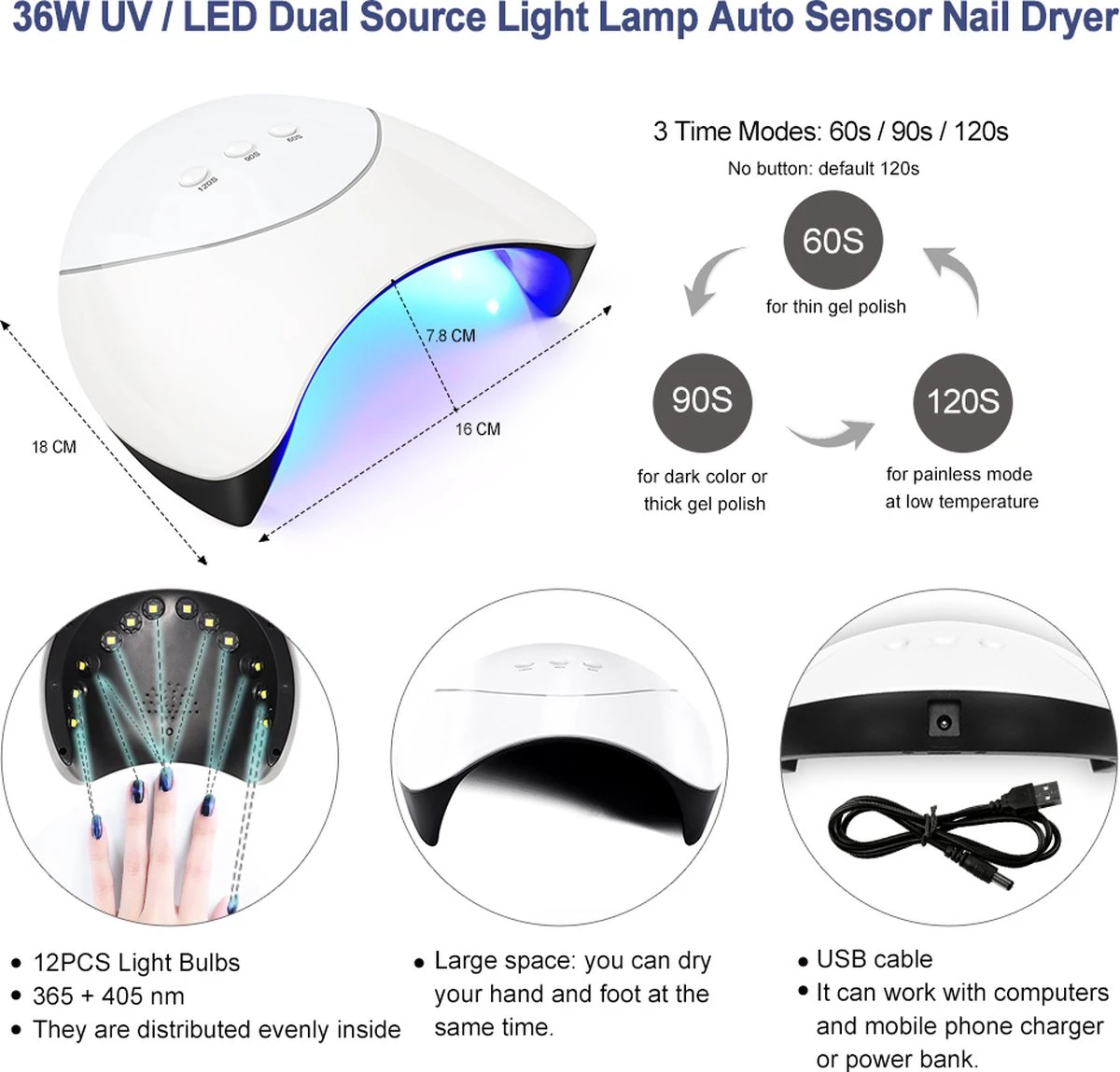 Gellak Starterspakket - 20 Kleuren - Polygel - Buildergel - Basecoat - Topcoat - Gellakset - Nagelset - Gelnagels - Nagellak - Poly Extension Kit - UV Lamp 36W - LED - Manicure Set - 20 Kleuren Gel Polish - Nagellamp - Nagelboor - Nageldroger - Afbeelding 10