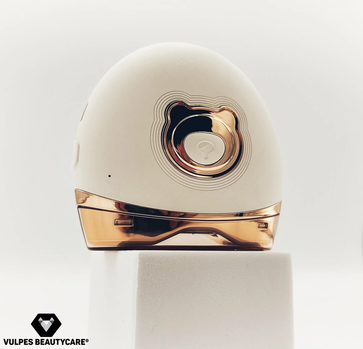 Vulpes BeautyCare® Elektrische Nagelknipper - Nagelschaar Met Opvangbakje – Veilige Nagelschaar Voor Baby’s, Kinderen, Volwassenen En Ouderen - Draadloos En Geruisloos – USB-Oplaadbaar – Rosé / Wit - Afbeelding 2