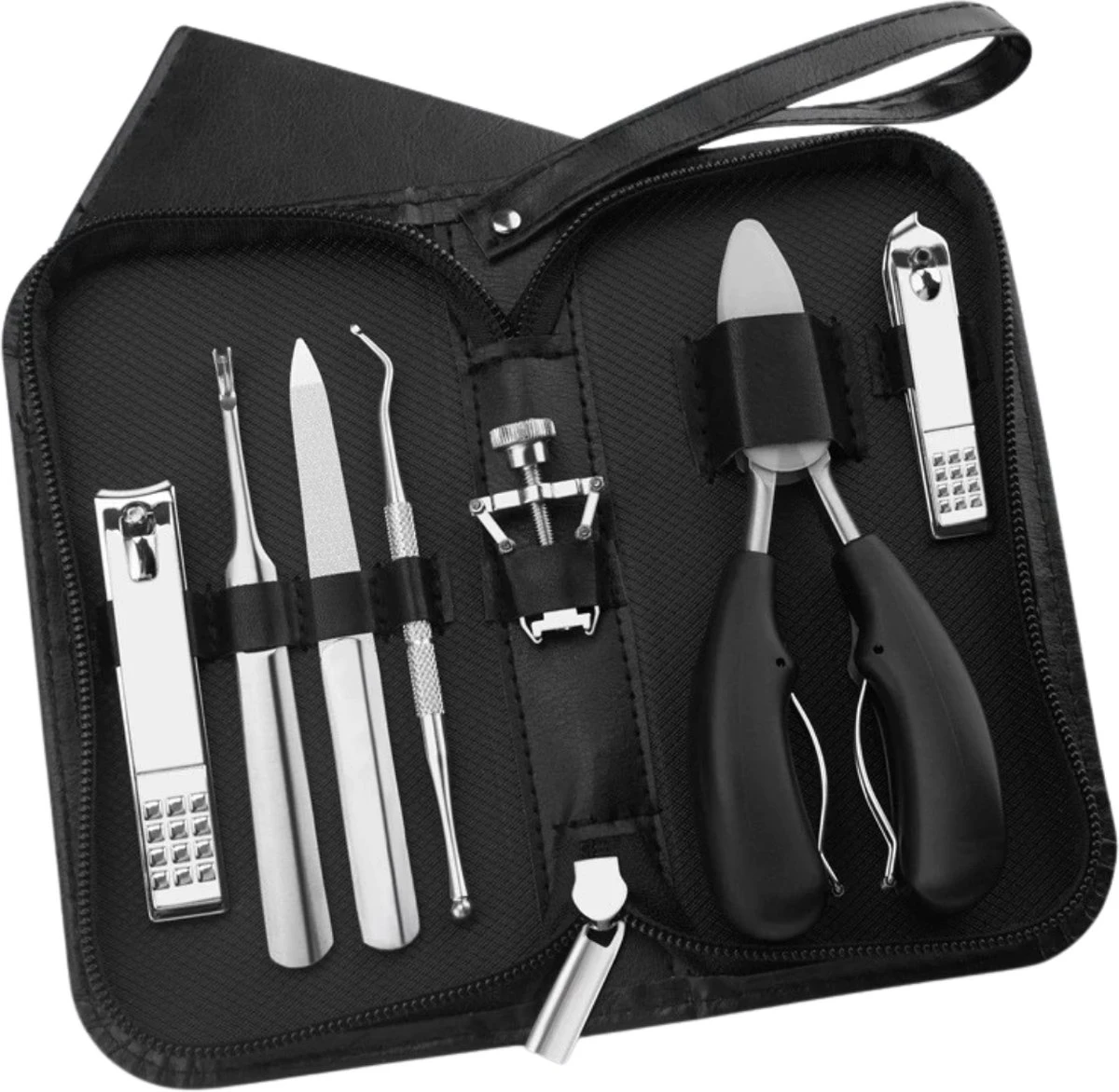 7-Delige Pedicure Set - Nagelverzorging - Nagelset Starterset - Ingegroeide Teennagel - Kalknagelproducten - Pedicuresets - RVS 8 7-Delige Pedicure Set - Nagelverzorging - Nagelset Starterset - Ingegroeide Teennagel - Kalknagelproducten - Pedicuresets - RVS - Afbeelding 6