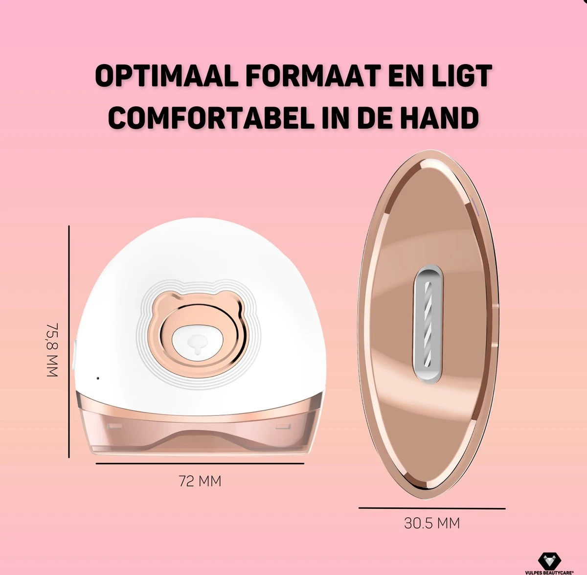 Vulpes BeautyCare® Elektrische Nagelknipper - Nagelschaar Met Opvangbakje – Veilige Nagelschaar Voor Baby’s, Kinderen, Volwassenen En Ouderen - Draadloos En Geruisloos – USB-Oplaadbaar – Rosé / Wit - Afbeelding 11