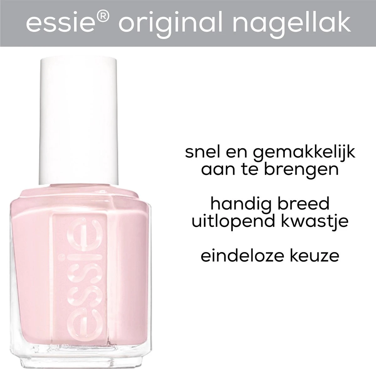 Essie Clothing Optional Nagellak - Taupe - Glanzend - Afbeelding 3