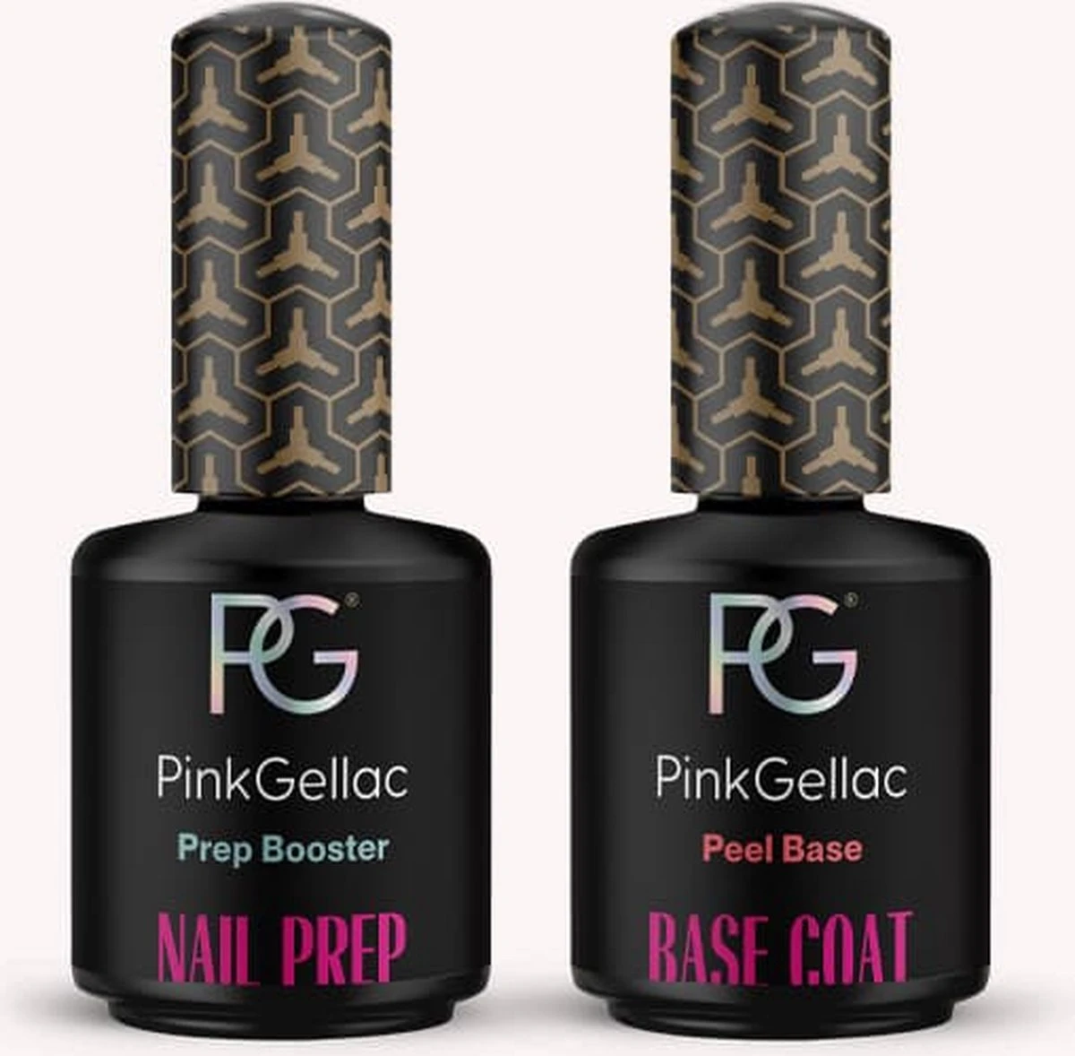 Pink Gellac - Peel Base Set - Peel Off Base Coat & Prep Booster