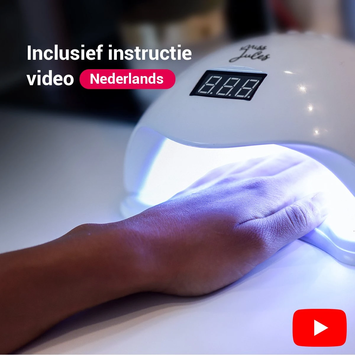 Miss Jules® Luxe Complete Polygel Kit - Polygel Nagels Starterspakket - 6 Kleuren - Perfecte Combinatie Gellak & Acryl - Incl. UV LED Lamp & Instructievideo (NL) - Afbeelding 10
