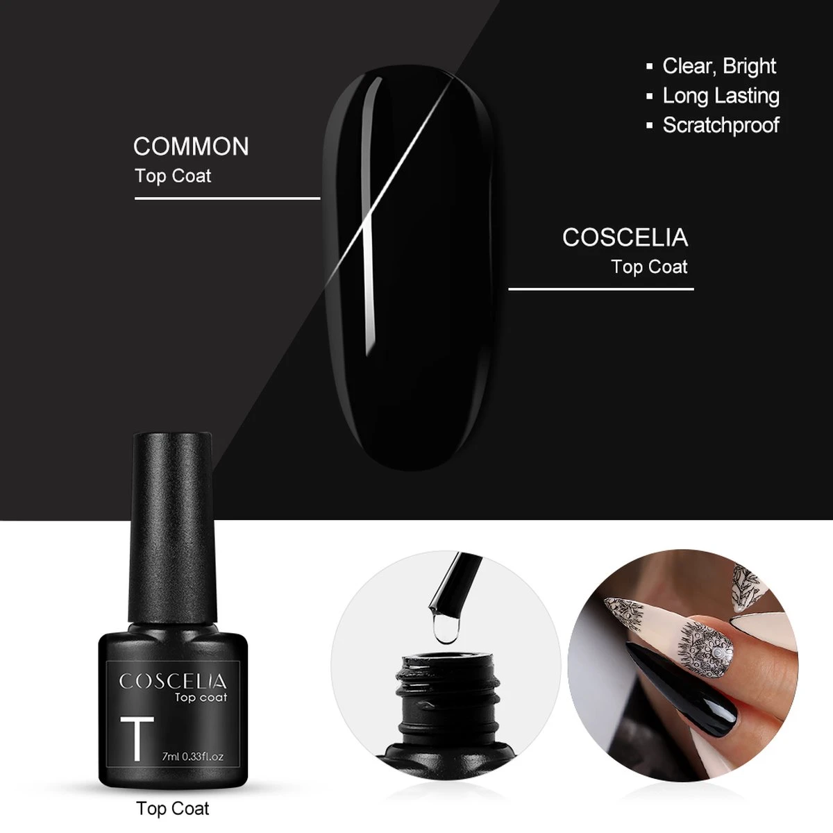 Royala F - Gellak Starterspakket + Inclusief Portable UV LED Lamp + Met 6 Verschillende Gellak Kleuren - Gellak Lamp – Topcoat - Basecoat - Alle Benodigdheden In Eén - Afbeelding 10