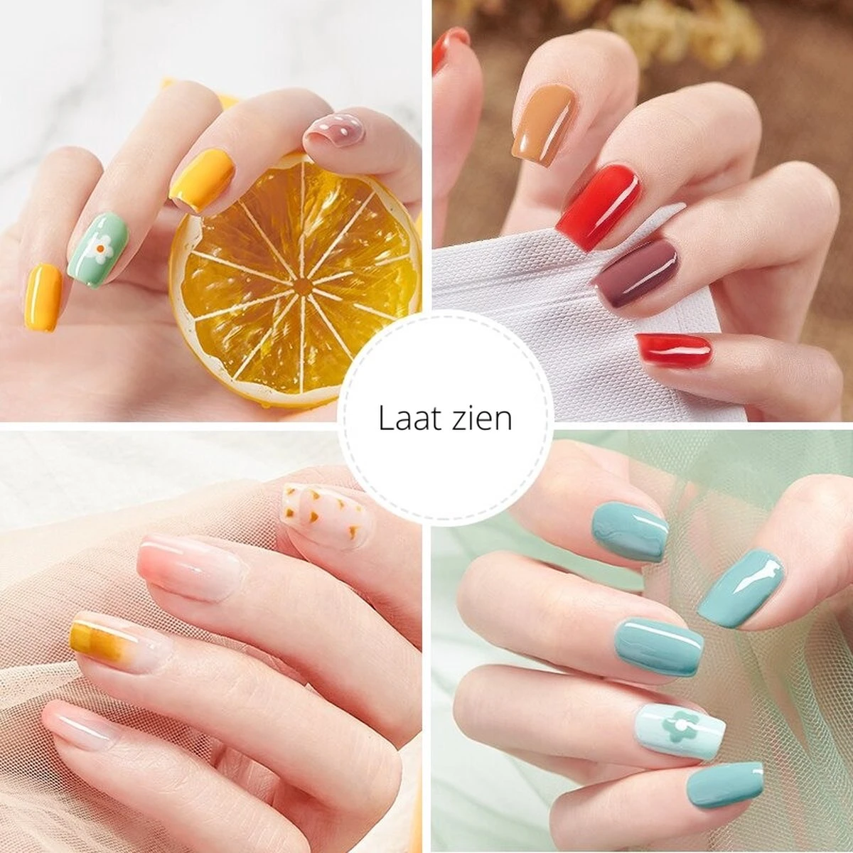 Beatail Gellak Startespakket - Gellak - Gellak Lamp - Nageldroger Met LED - Acryl Nagel - Gellak Set - Gellak Remover - 12 Kleuren Polygel - Afbeelding 3