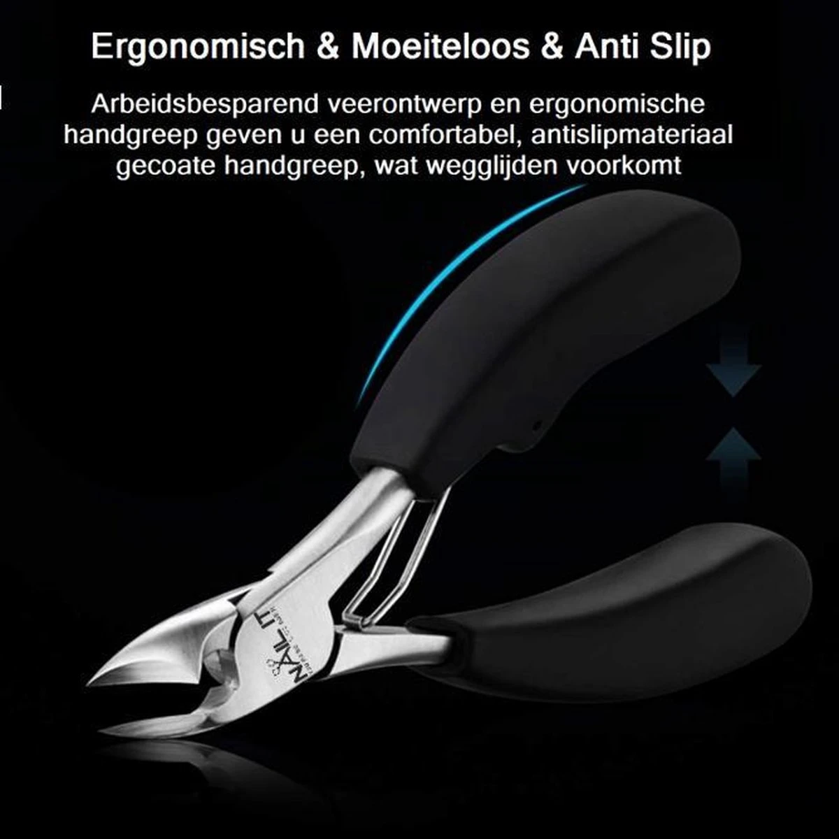 Nail It Nageltang Met Gebogen Bek + Gratis Vijl| Nagelknipper| Teennagelknipper| Nagelschaar| Ingegroeide Teennagels| Dikke Nagels| Nagelknipper Set| Pedicure Set| Cadeau Tip 2023 - Afbeelding 5