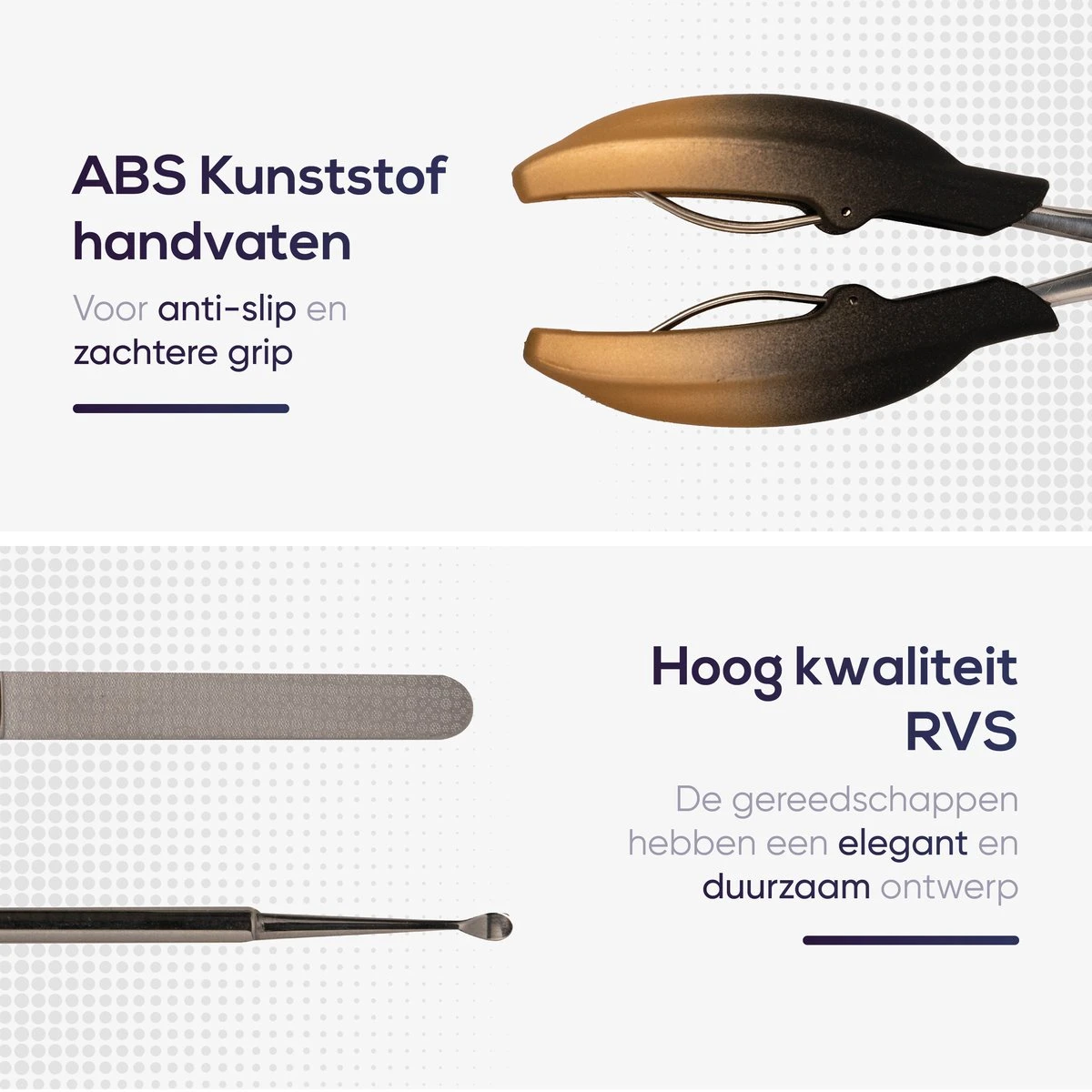 Skeraxo® Professionele Pedicureset Nageltang Kalknagel - Met Nagelvijl & Vuil Verwijderaar - Nagelschaar Voor Harde Teennagels – Nagelknipper Ingegroeide Teennagel - Inclusief Teennagel Correctors - Afbeelding 10