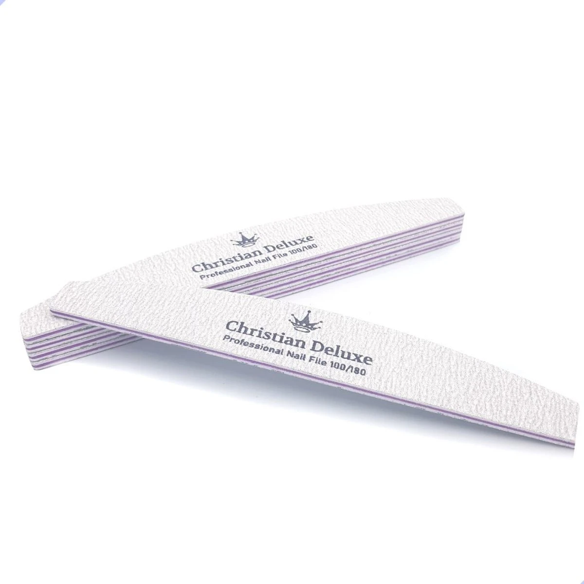 Professionele Nagelvijlen - 100/180 Grit - Nagelvijl Set Van 25 Stuks Voor Acryl En Gelnagels