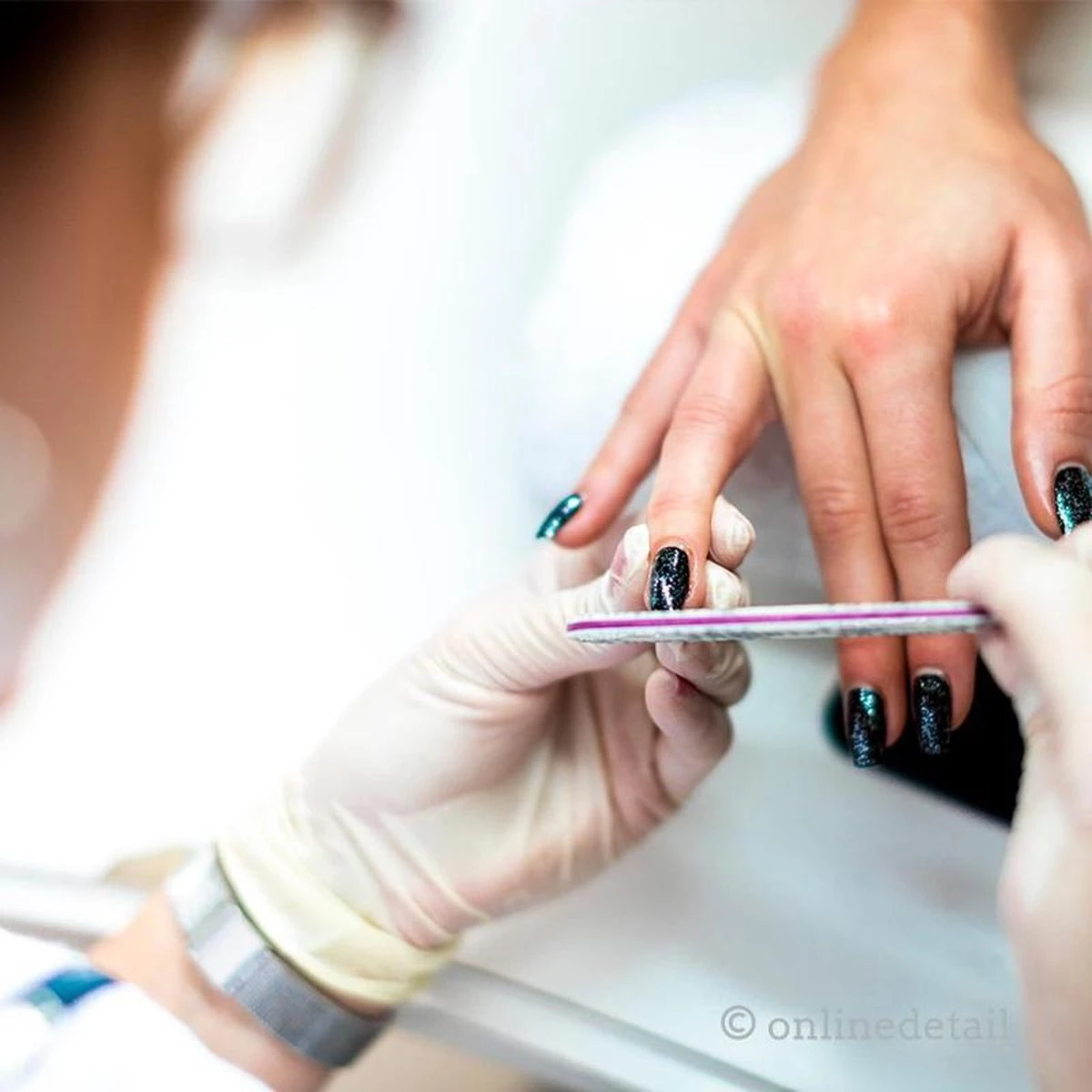 Professionele Nagelvijl 10 Pcs - Moon #180/240 - Top Kwaliteit - Gratis Verzending - Afbeelding 4