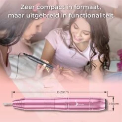 Simver Elektrische Nagelfrees - 11 Nagelvijl Bitjes En 56 Schuurrolletjes - Manicure / Pedicure - Roze - Cadeautip - Kerstcadeau 23 Simver Elektrische Nagelfrees - 11 Nagelvijl Bitjes En 56 Schuurrolletjes - Manicure / Pedicure - Roze - Cadeautip - Kerstcadeau -Pink Gellac Shop 1200x1200 1179