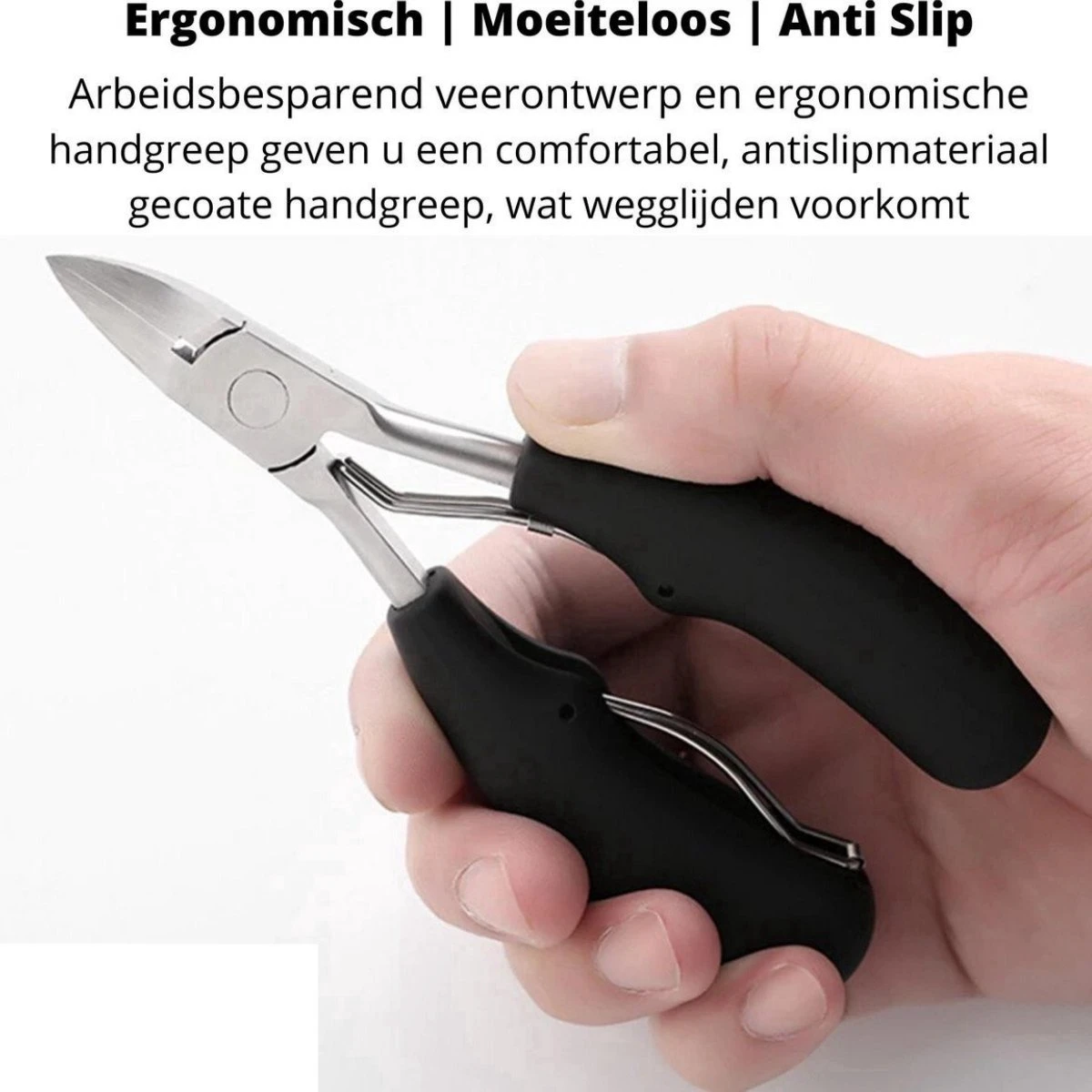 Merkloos Nageltang Voor Harde Teennagels - Manicureset Teennagelknipper - Teennagelschaar - Pedicure Set - Afbeelding 4
