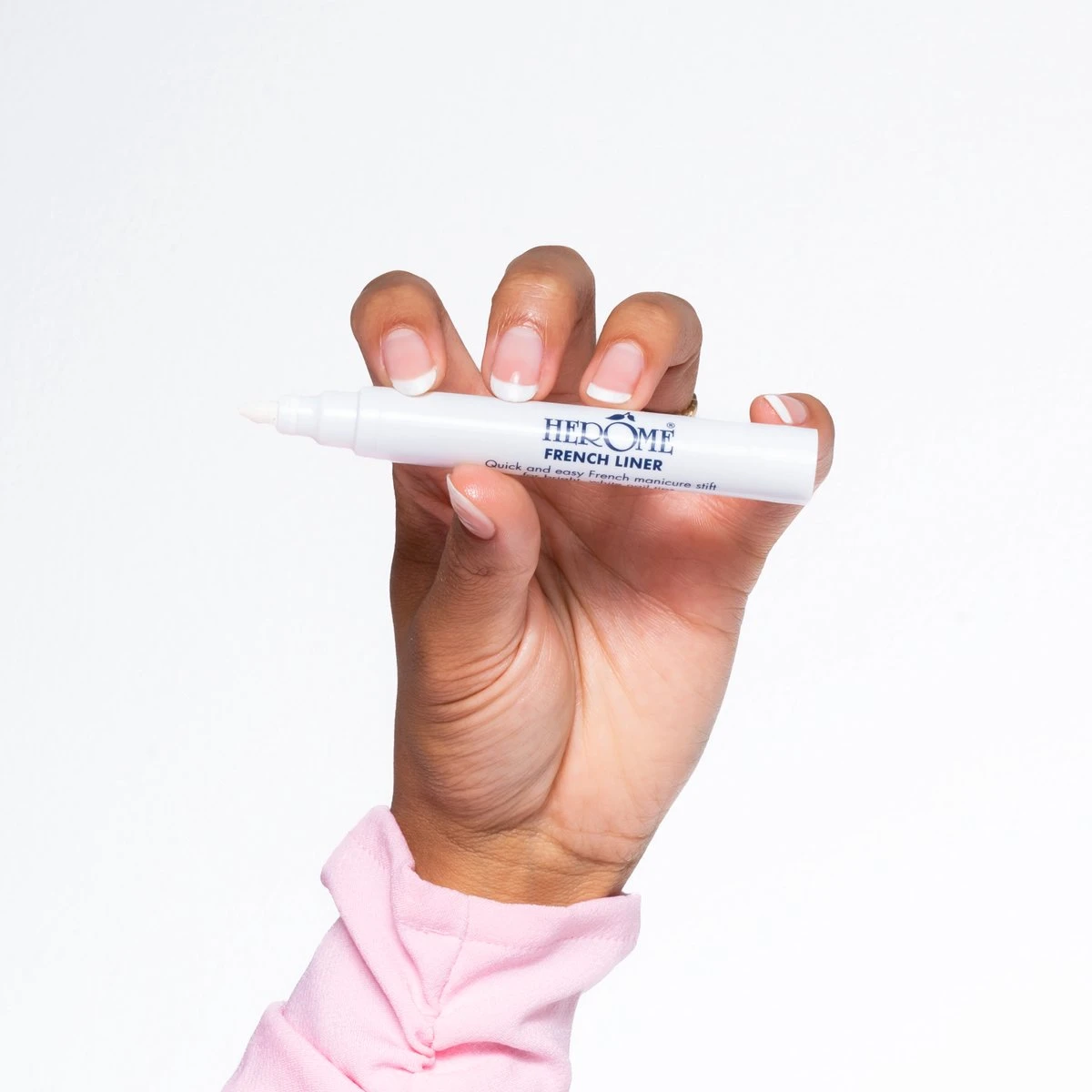 Herome French Liner - Manicurestift - Creëer Witte Nagelranden In Een Handomdraai - 5ml. - Afbeelding 8