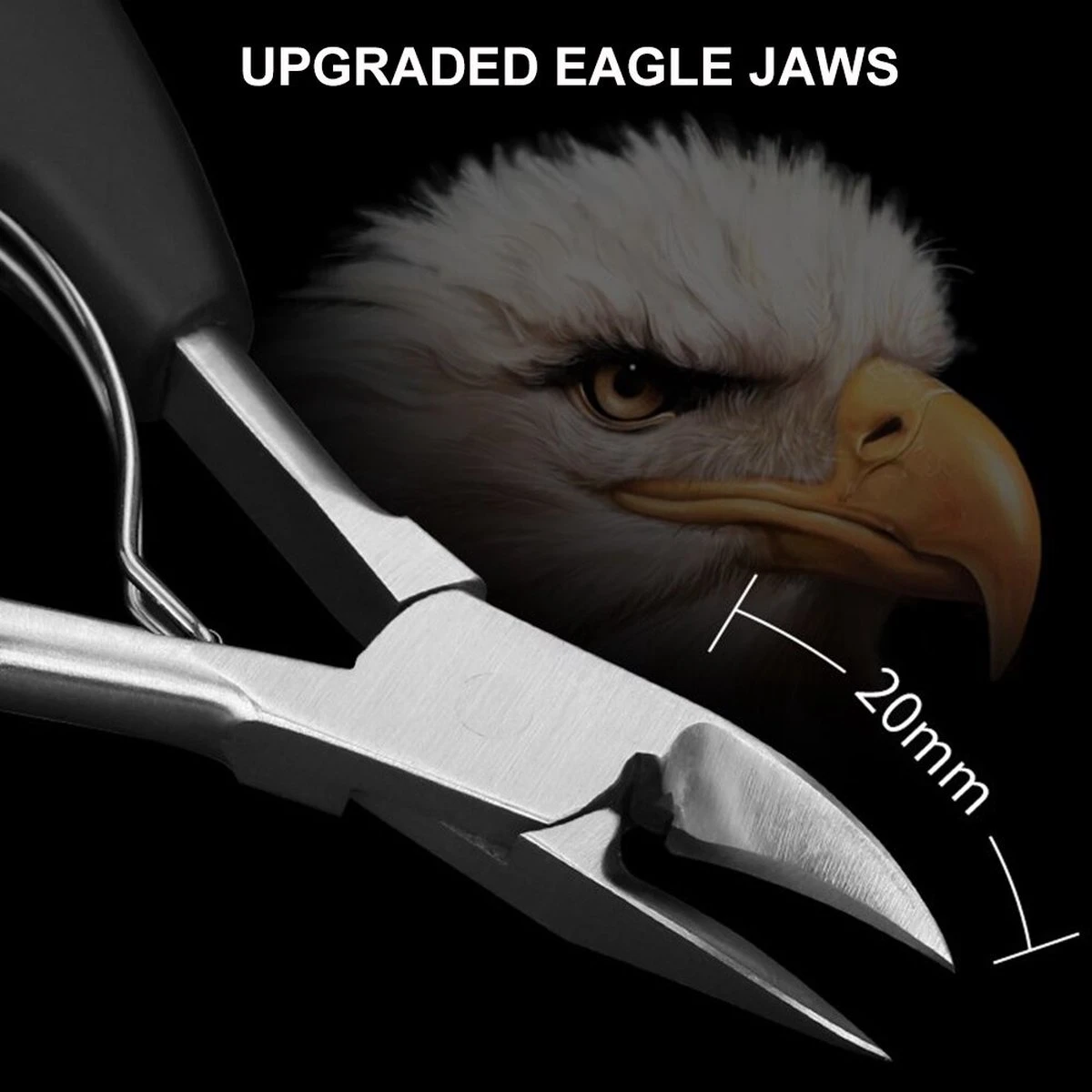 WVspecials® Professionele Blauwe Nagelschaar - Kalknagel Schaar - Ingegroeide Teennagel - Nageltang Groot -Nagelschaar Voor Harde Nagels - Teennagel - Nageltang - Nagelschaartje - Nagelschaar - Kalknagels - Schaar - Hand Verzorging - Nagelknipper - Afbeelding 5