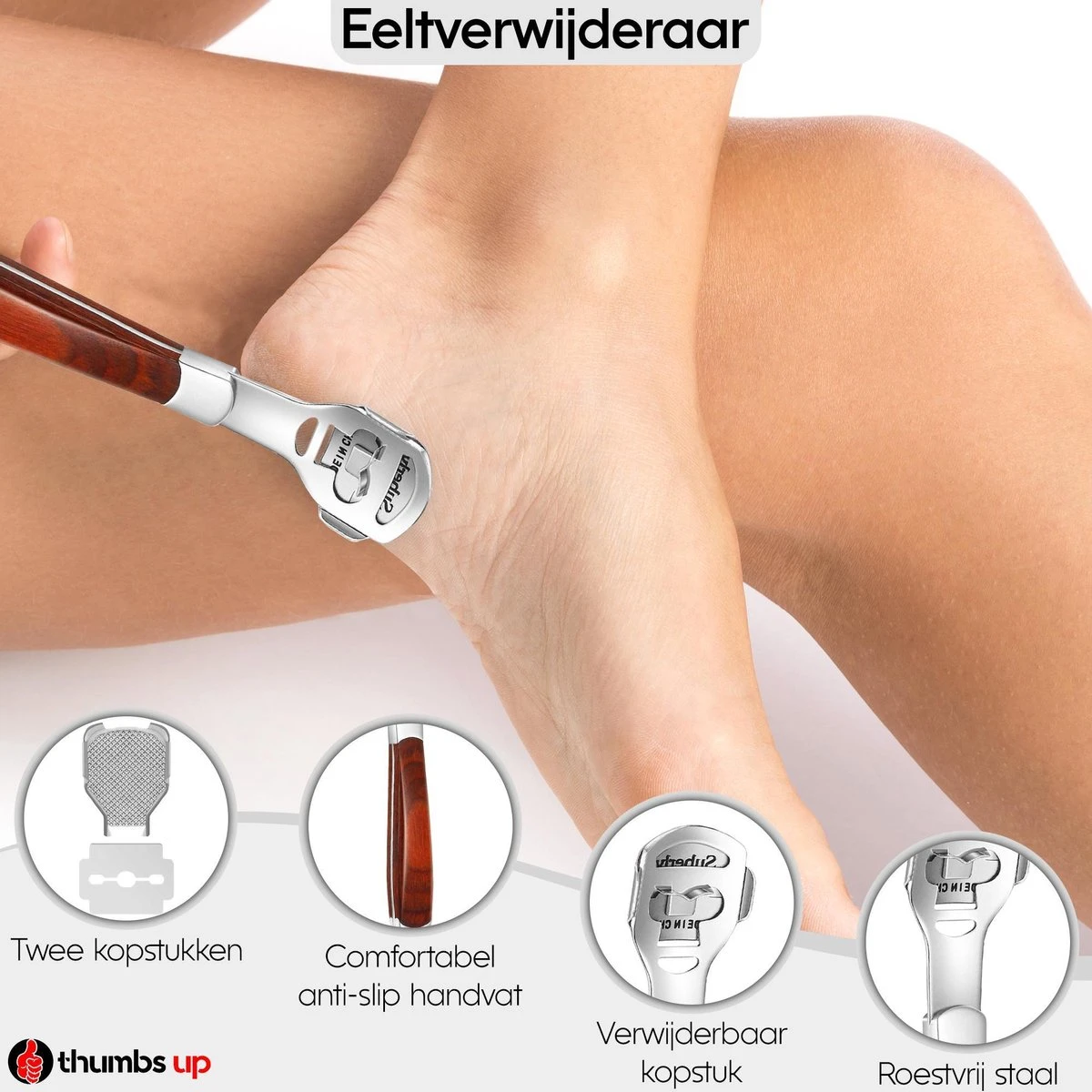 Thumbs Up 7-Delige Nagel Set - Ingegroeide Teennagel - Nageltang - Teennagelknipper - Nagelknipper Set - Zwart - Afbeelding 3