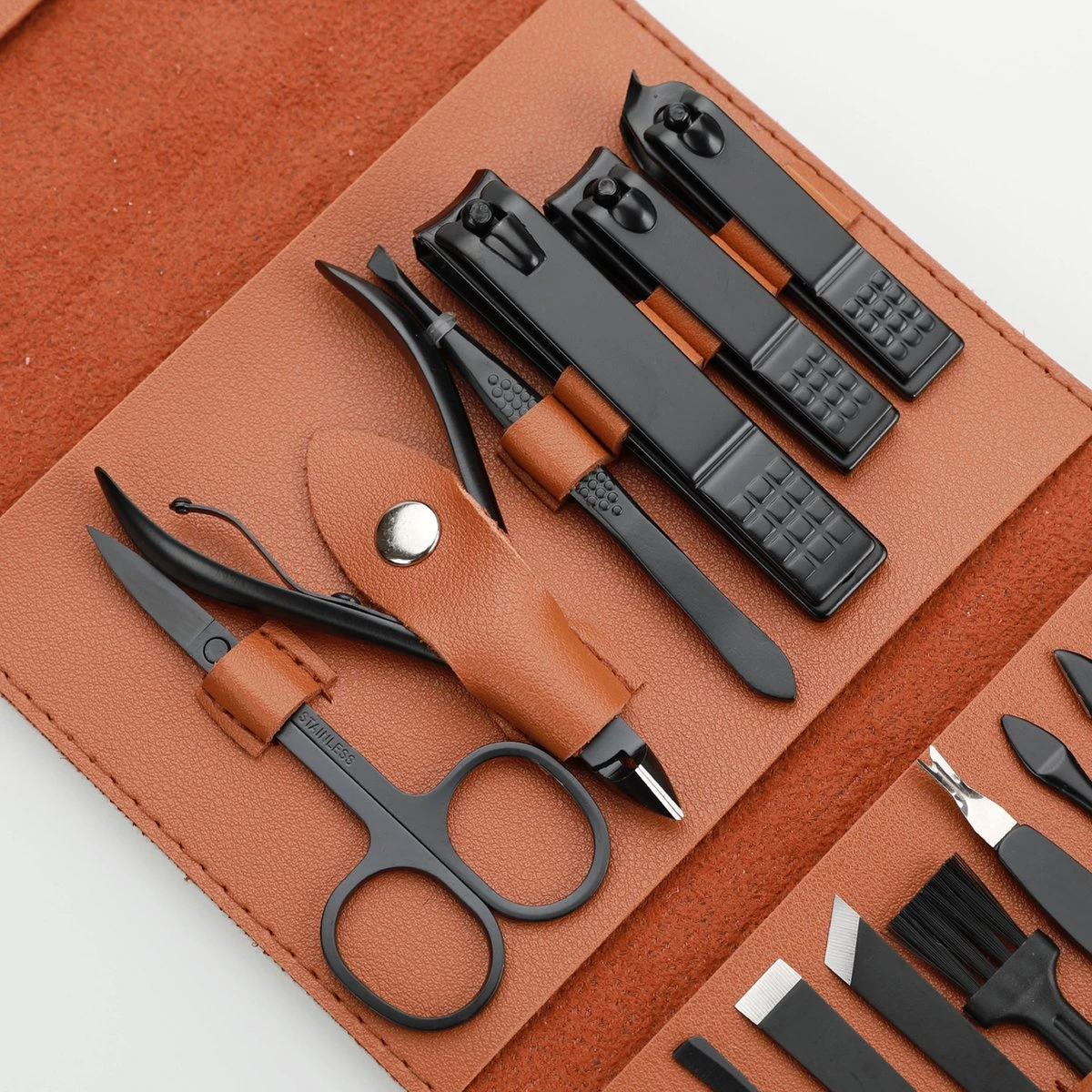 Fritzline© Professionele Manicureset 16-delig - Nagelset Incl. Nagelvijl & Nagelknipper - Afbeelding 2